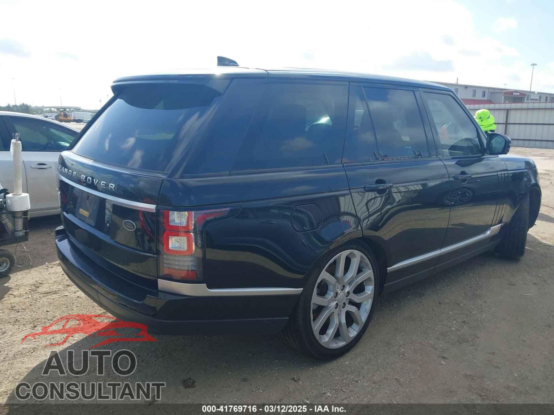 LAND ROVER RANGE ROVER 2017 - SALGS2FV5HA347782