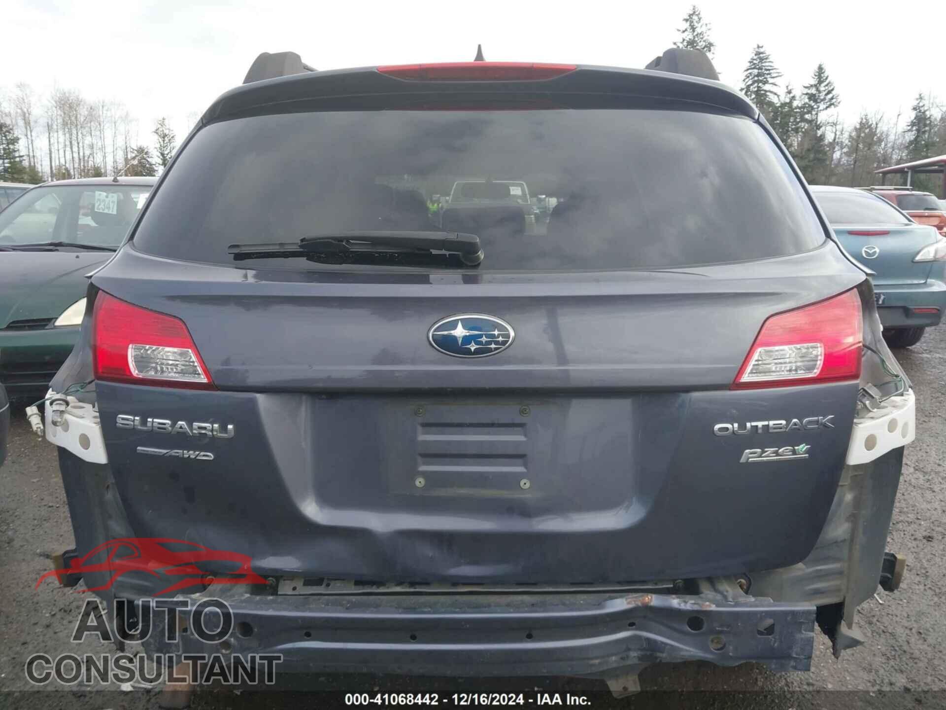 SUBARU OUTBACK 2014 - 4S4BRBDC1E3319729