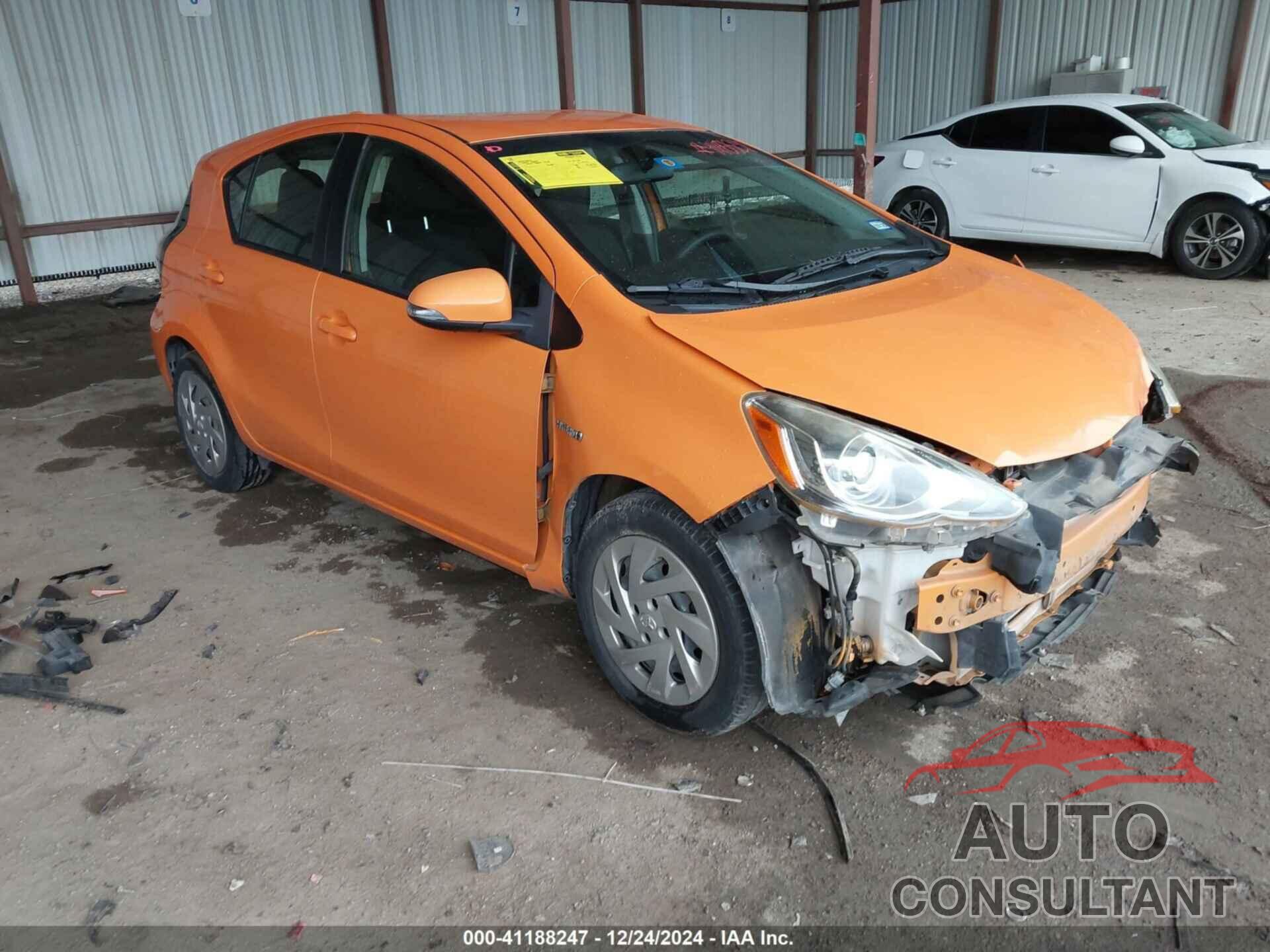 TOYOTA PRIUS C 2016 - JTDKDTB30G1589447