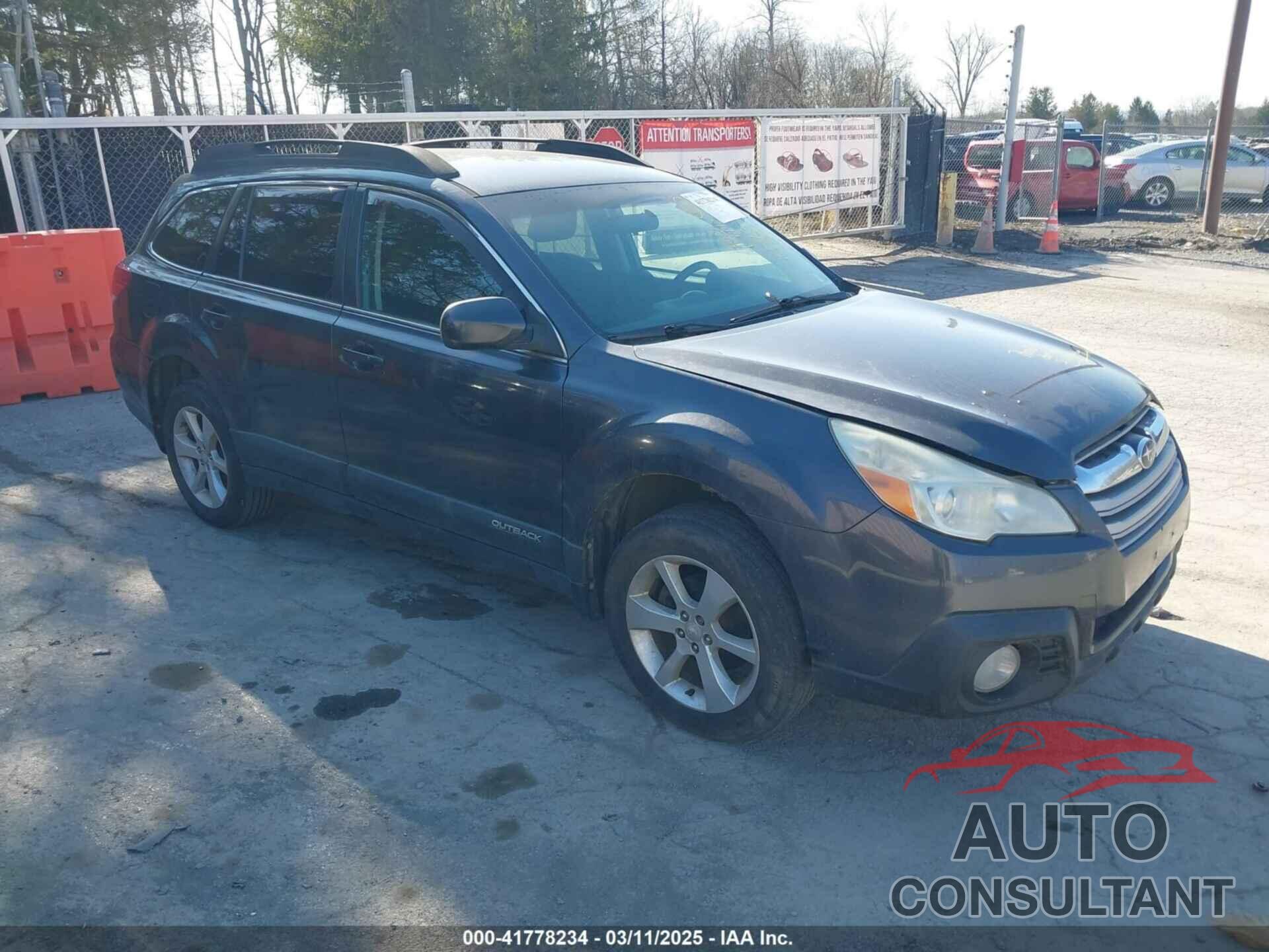 SUBARU OUTBACK 2013 - 4S4BRBCC5D3274035