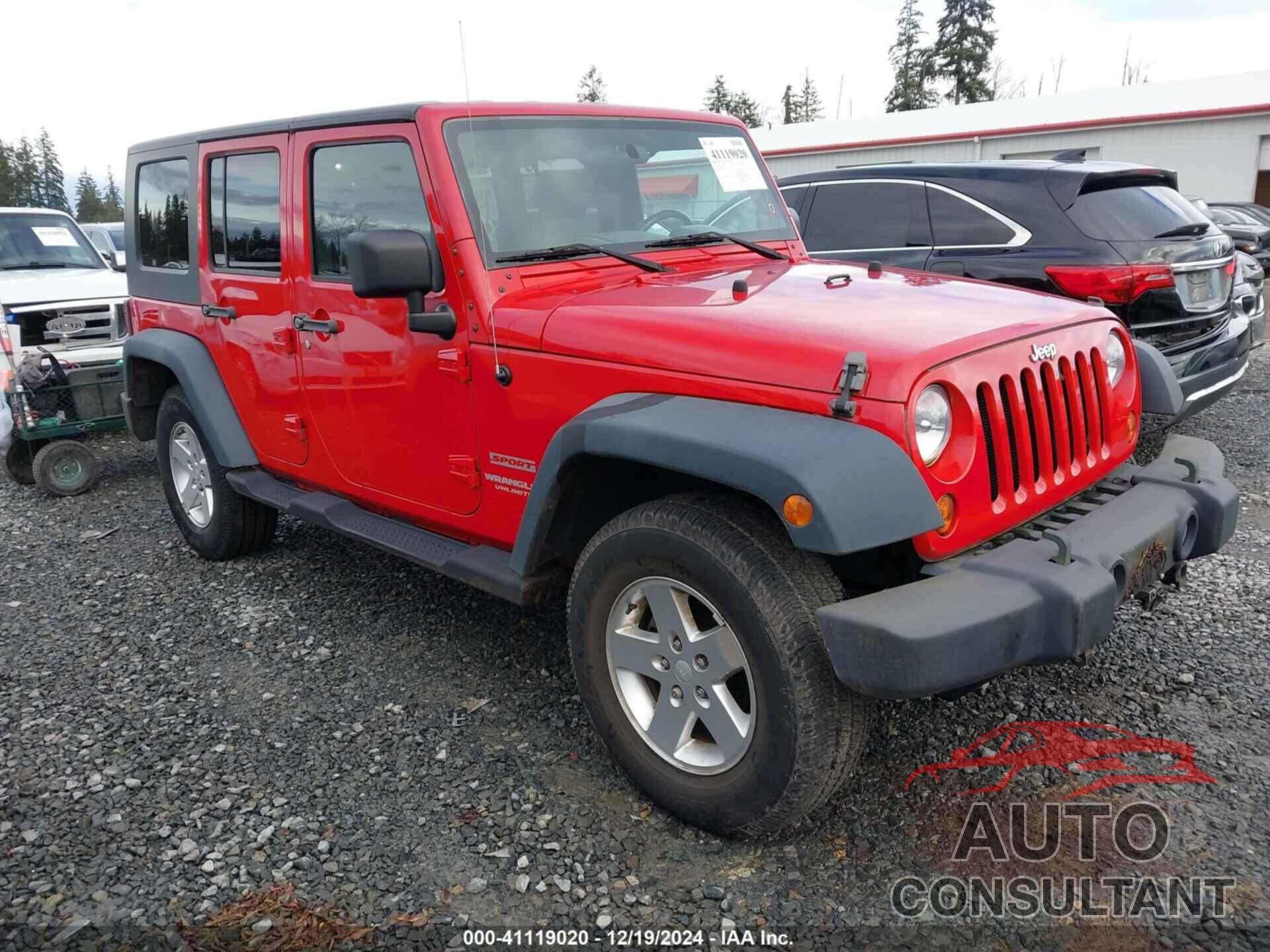 JEEP WRANGLER UNLIMITED 2010 - 1J4BA3H10AL163276