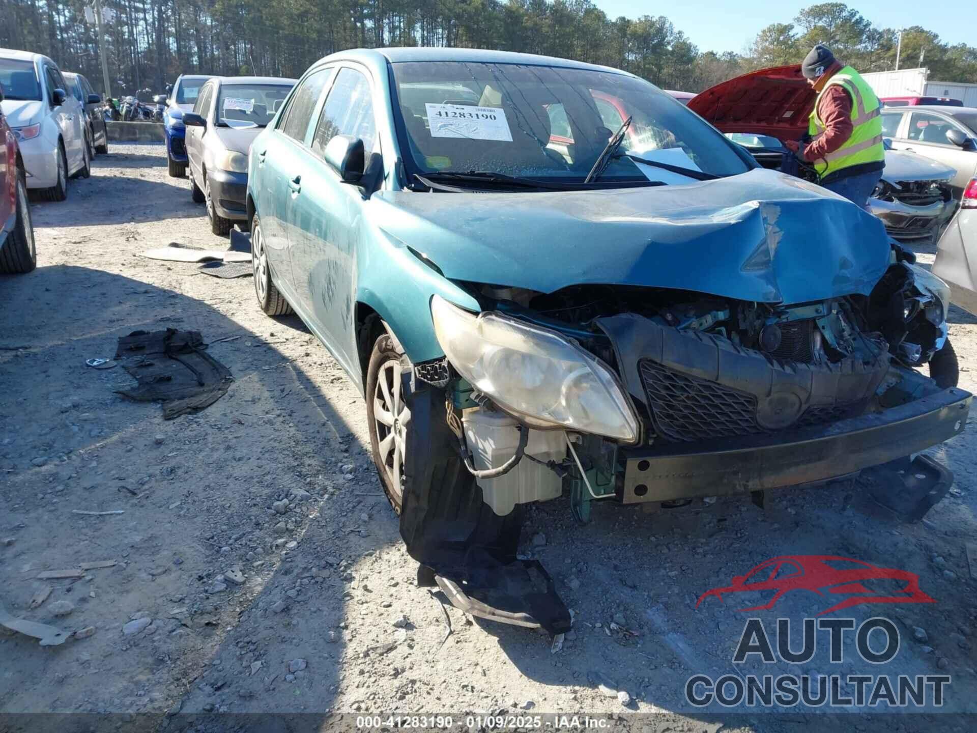 TOYOTA COROLLA 2009 - JTDBL40E799037798
