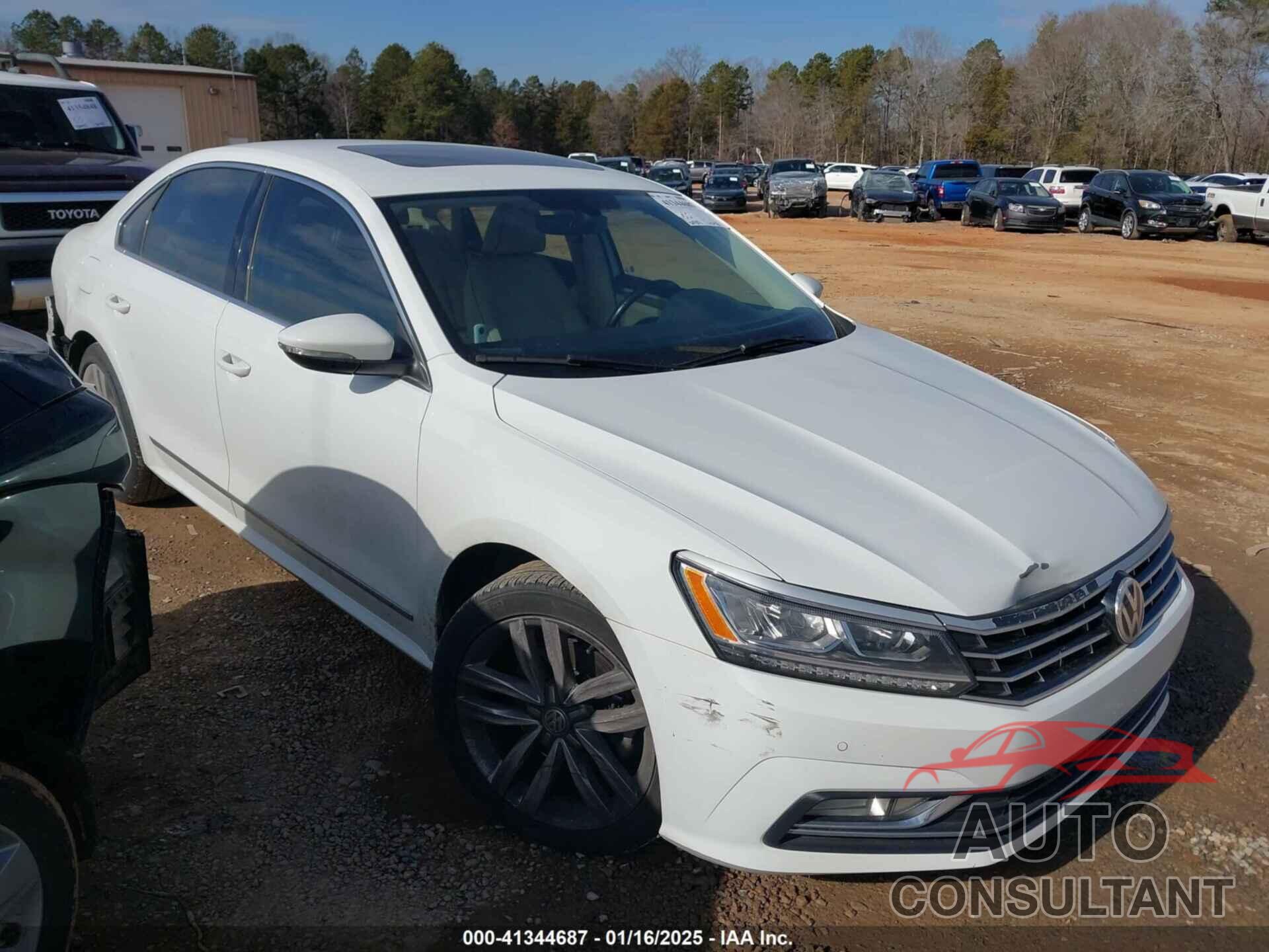VOLKSWAGEN PASSAT 2017 - 1VWGT7A36HC037052