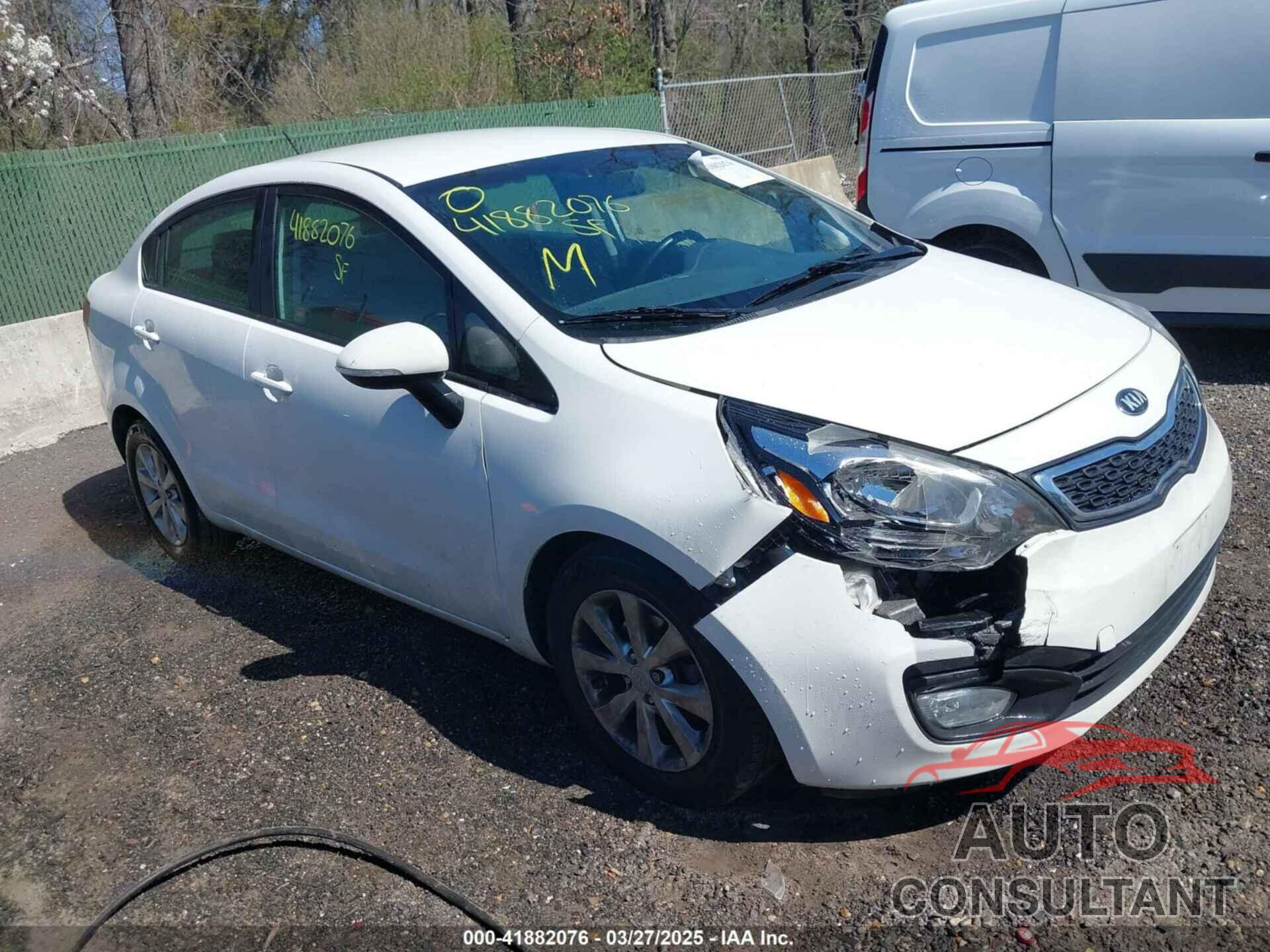 KIA RIO 2014 - KNADN4A34E6397779