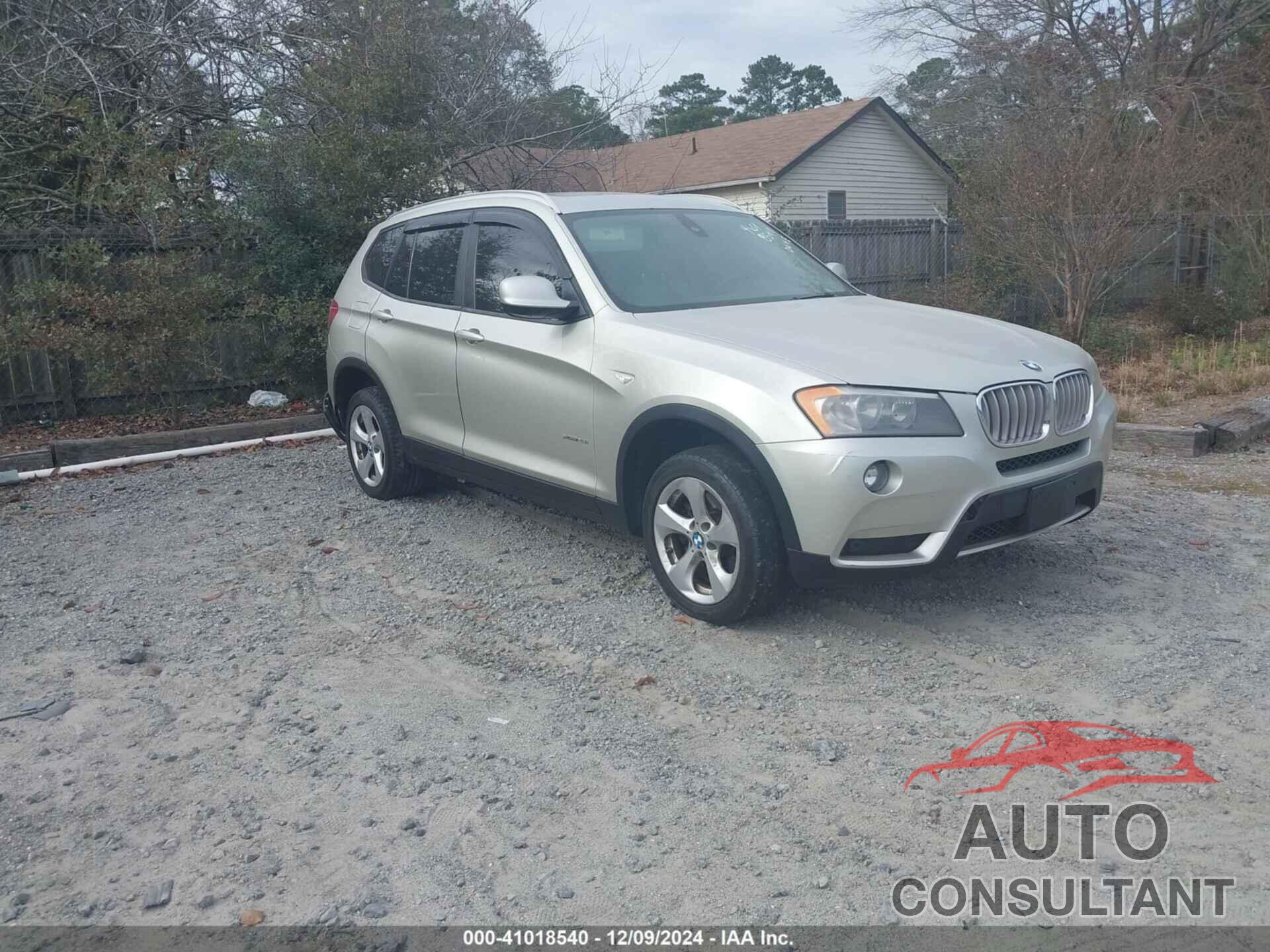 BMW X3 2011 - 5UXWX5C53BL705370