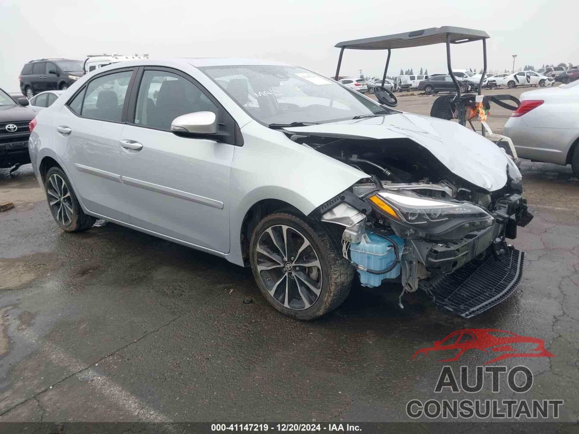 TOYOTA COROLLA 2019 - 2T1BURHE7KC212713