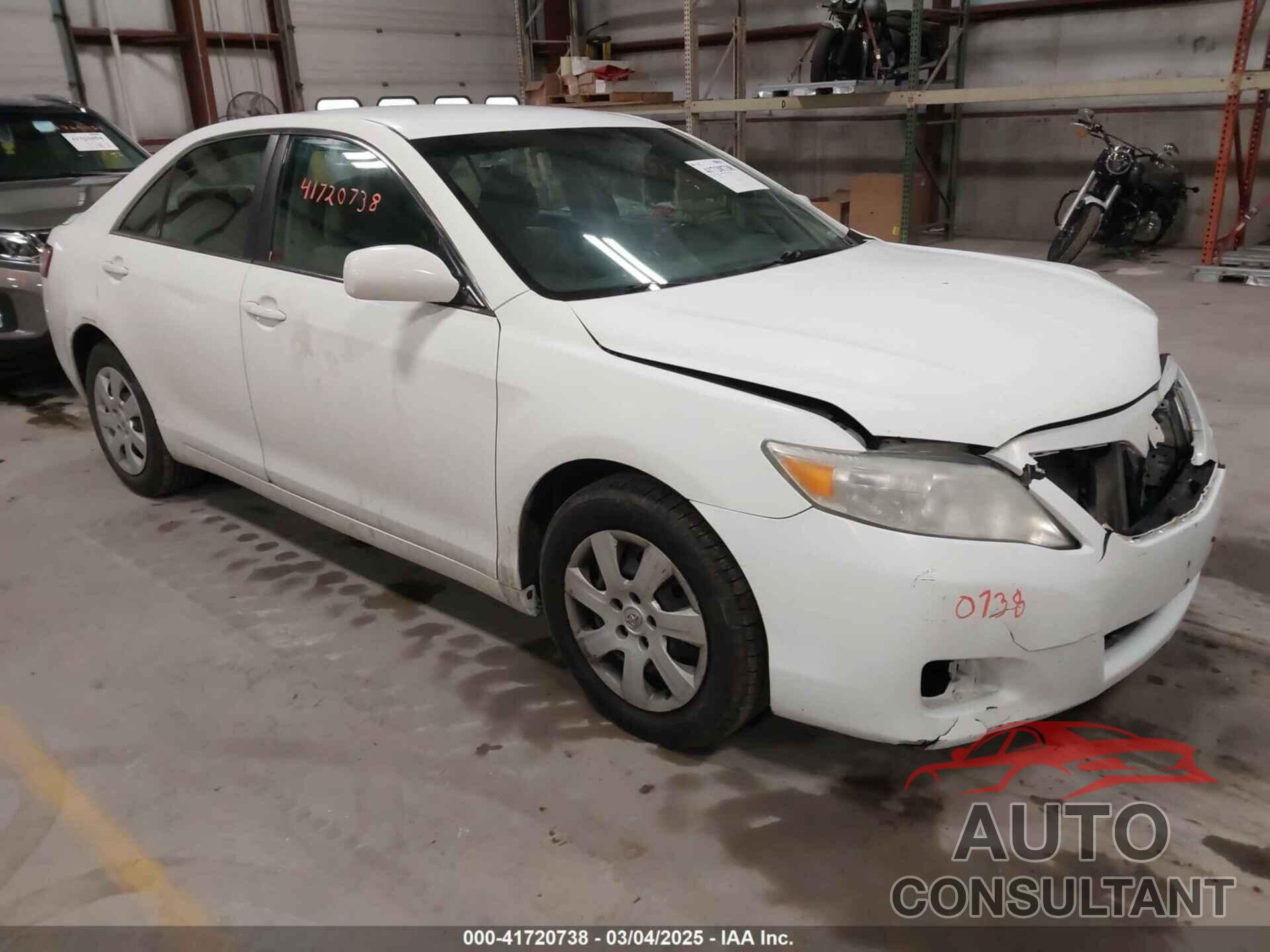 TOYOTA CAMRY 2011 - 4T1BF3EK8BU711388