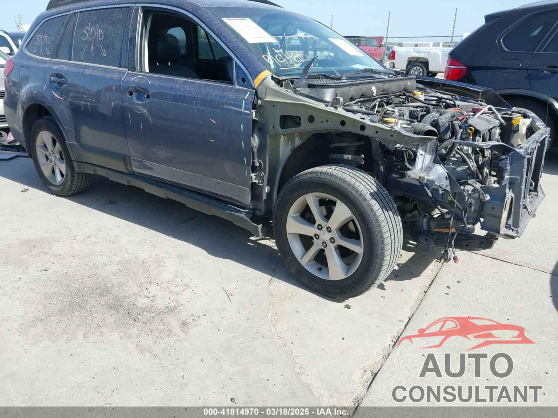 SUBARU OUTBACK 2014 - 4S4BRBLCXE3320461