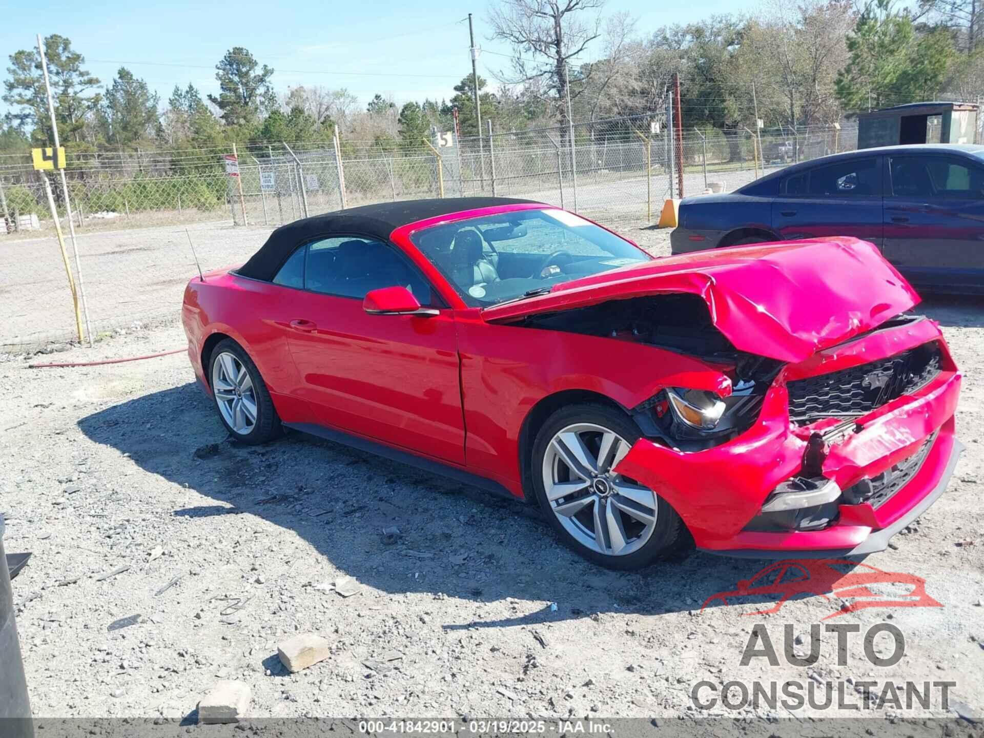 FORD MUSTANG 2015 - 1FATP8UH1F5360984
