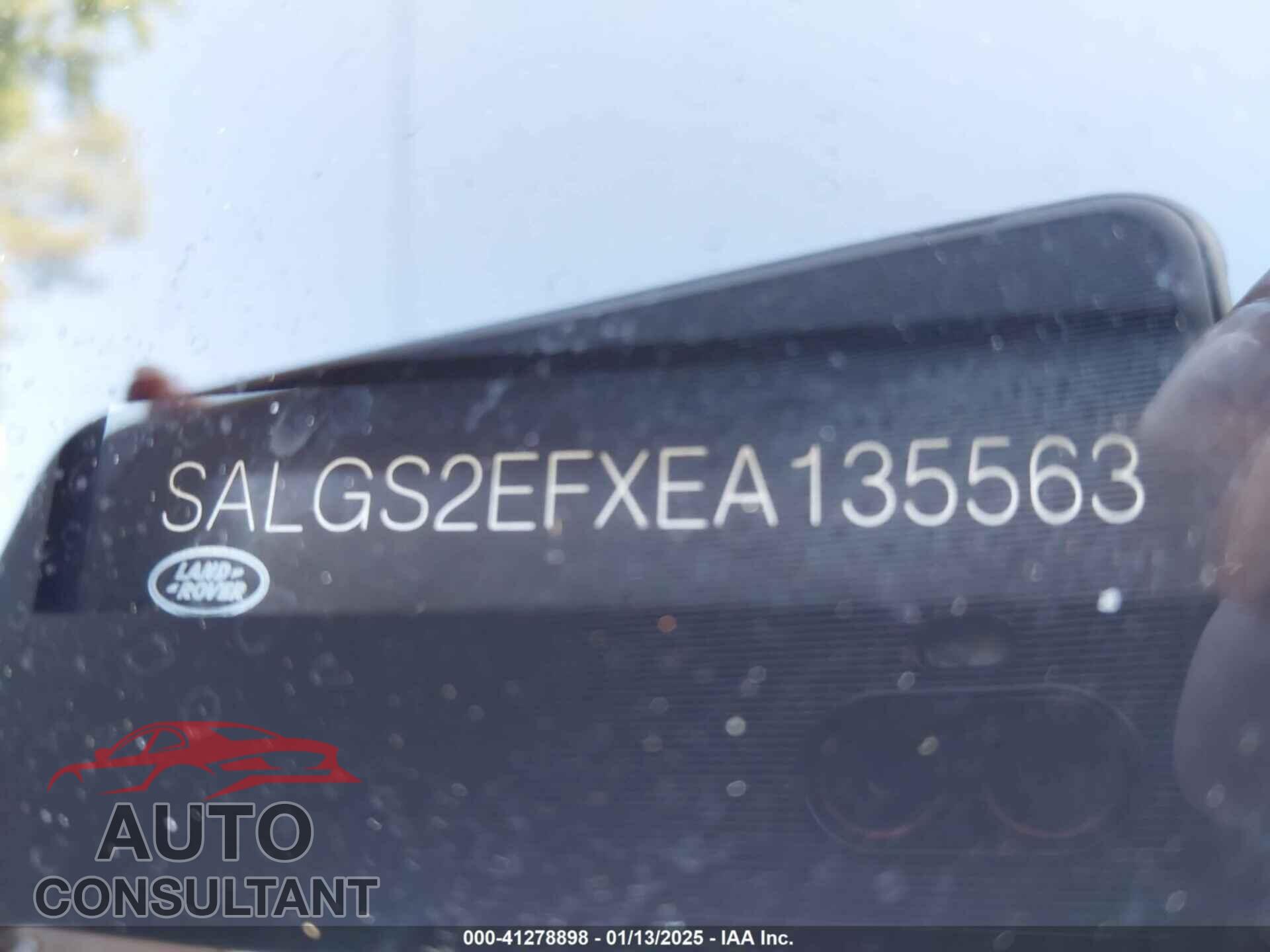 LAND ROVER RANGE ROVER 2014 - SALGS2EFXEA135563