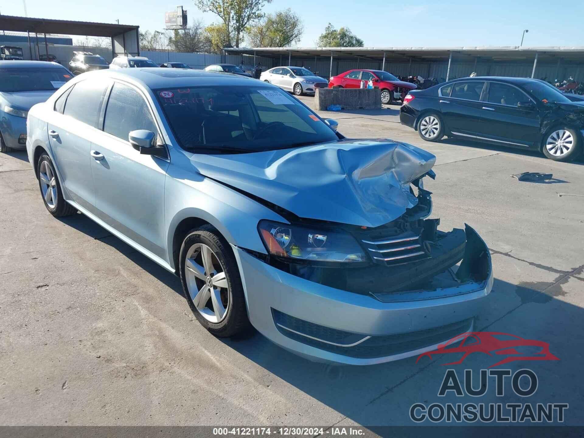 VOLKSWAGEN PASSAT 2012 - 1VWBP7A39CC079951