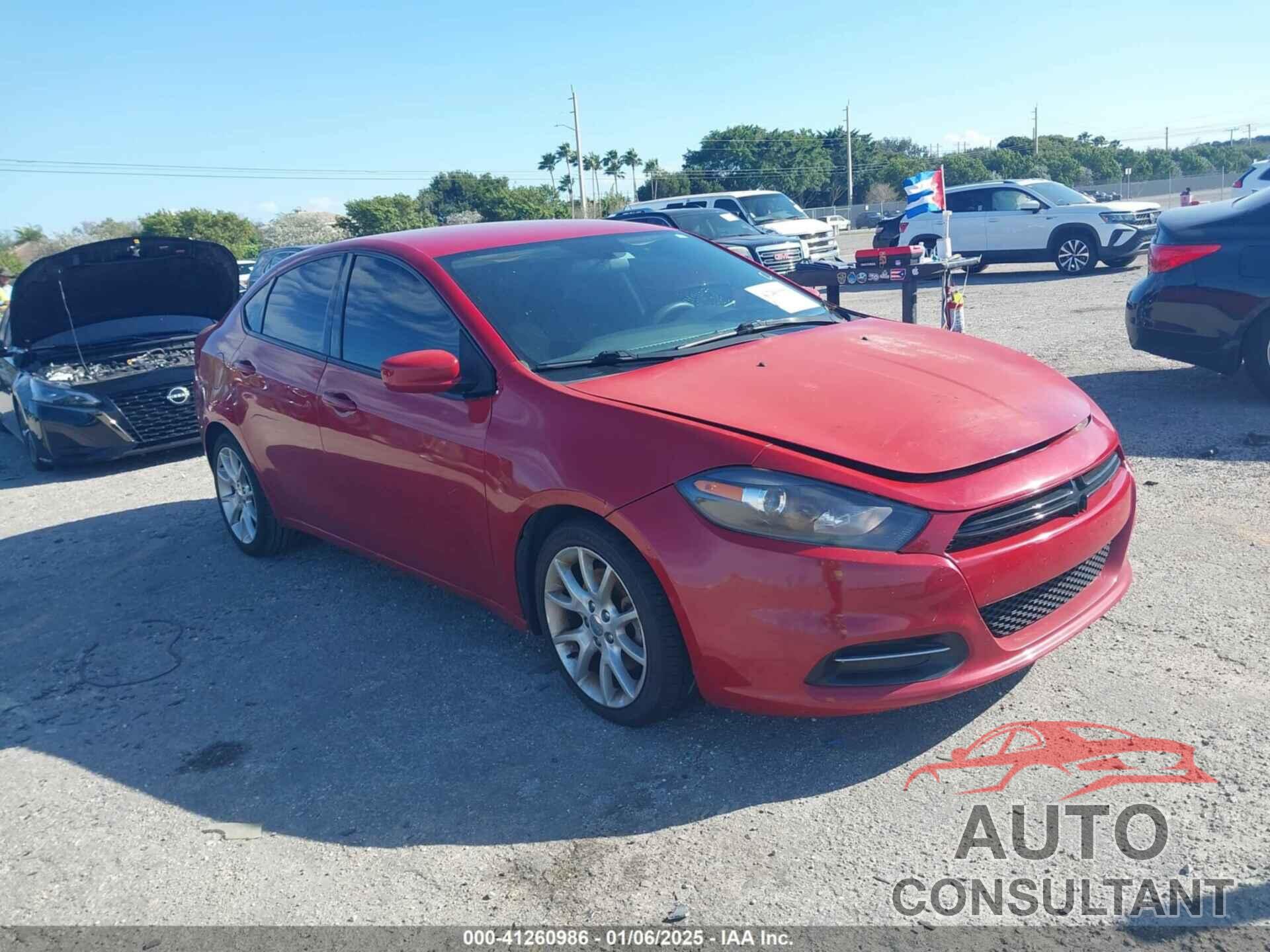 DODGE DART 2014 - 1C3CDFBB1ED748084