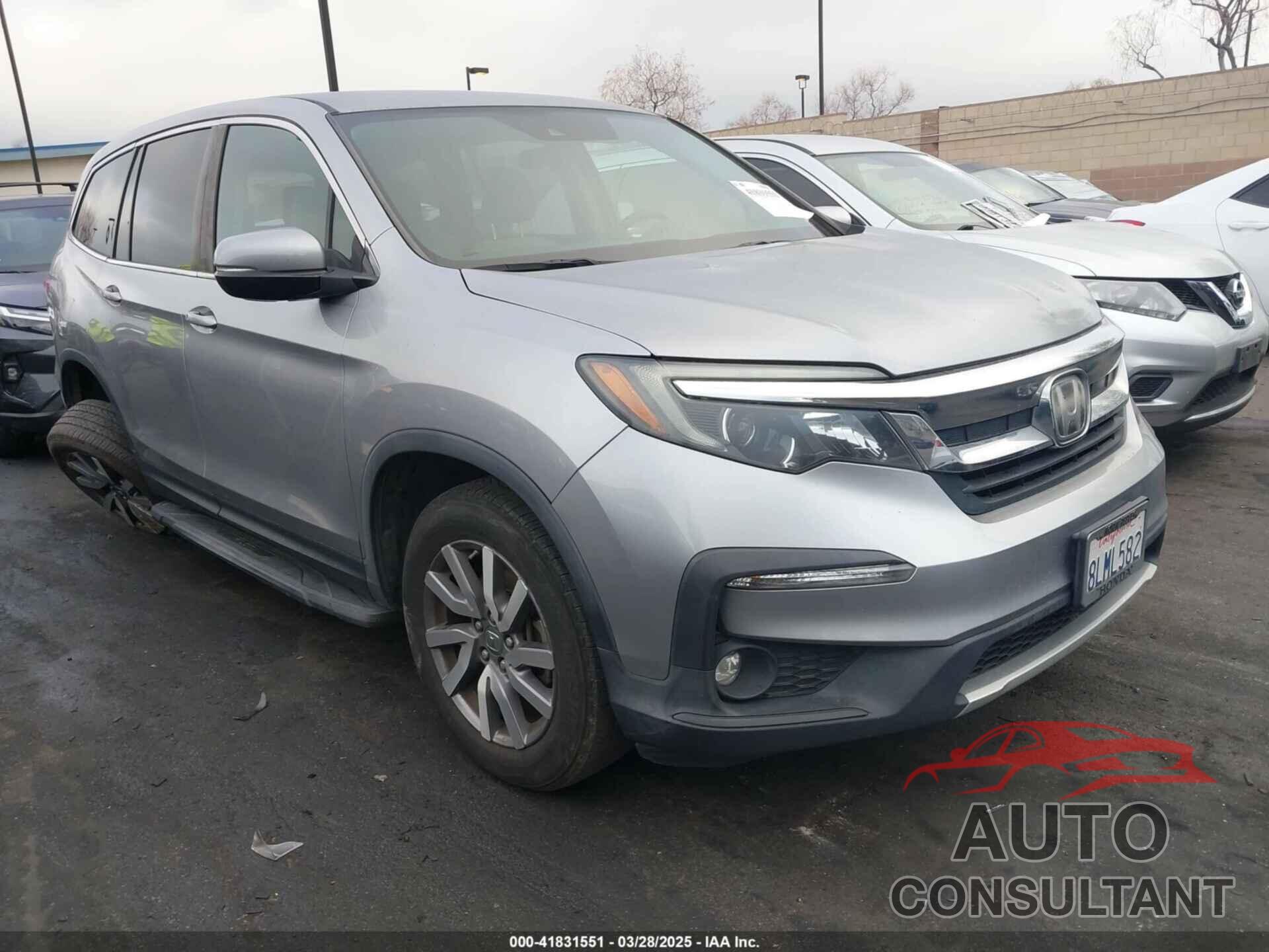 HONDA PILOT 2019 - 5FNYF5H38KB038500