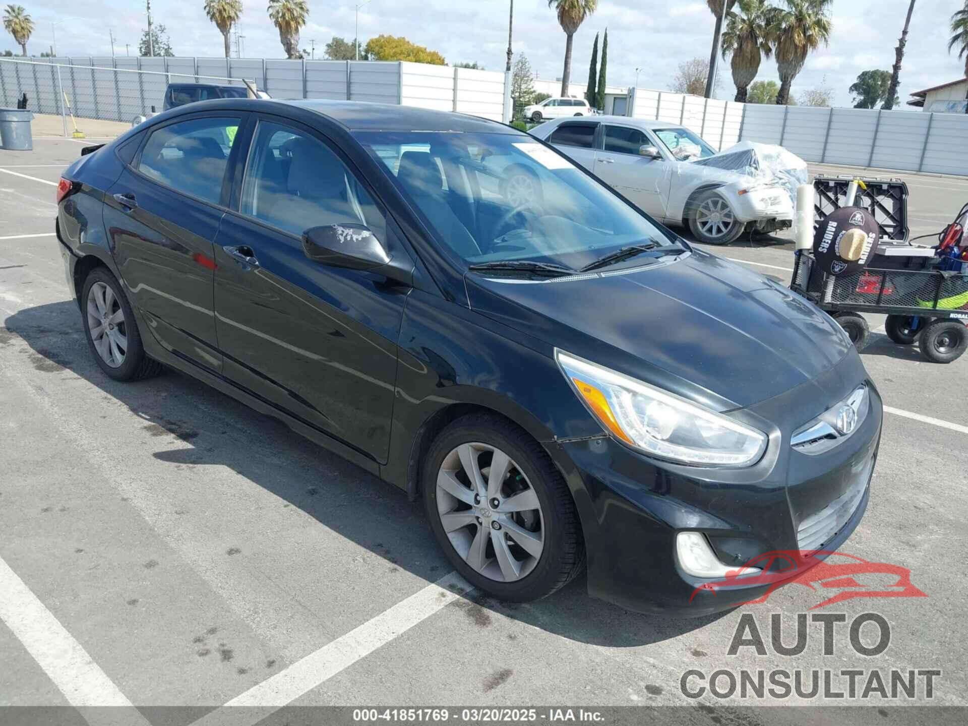 HYUNDAI ACCENT 2014 - KMHCU4AE2EU624414