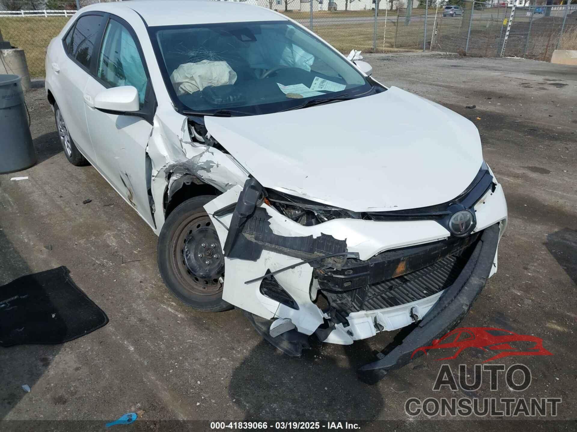 TOYOTA COROLLA 2018 - 5YFBURHE7JP737883