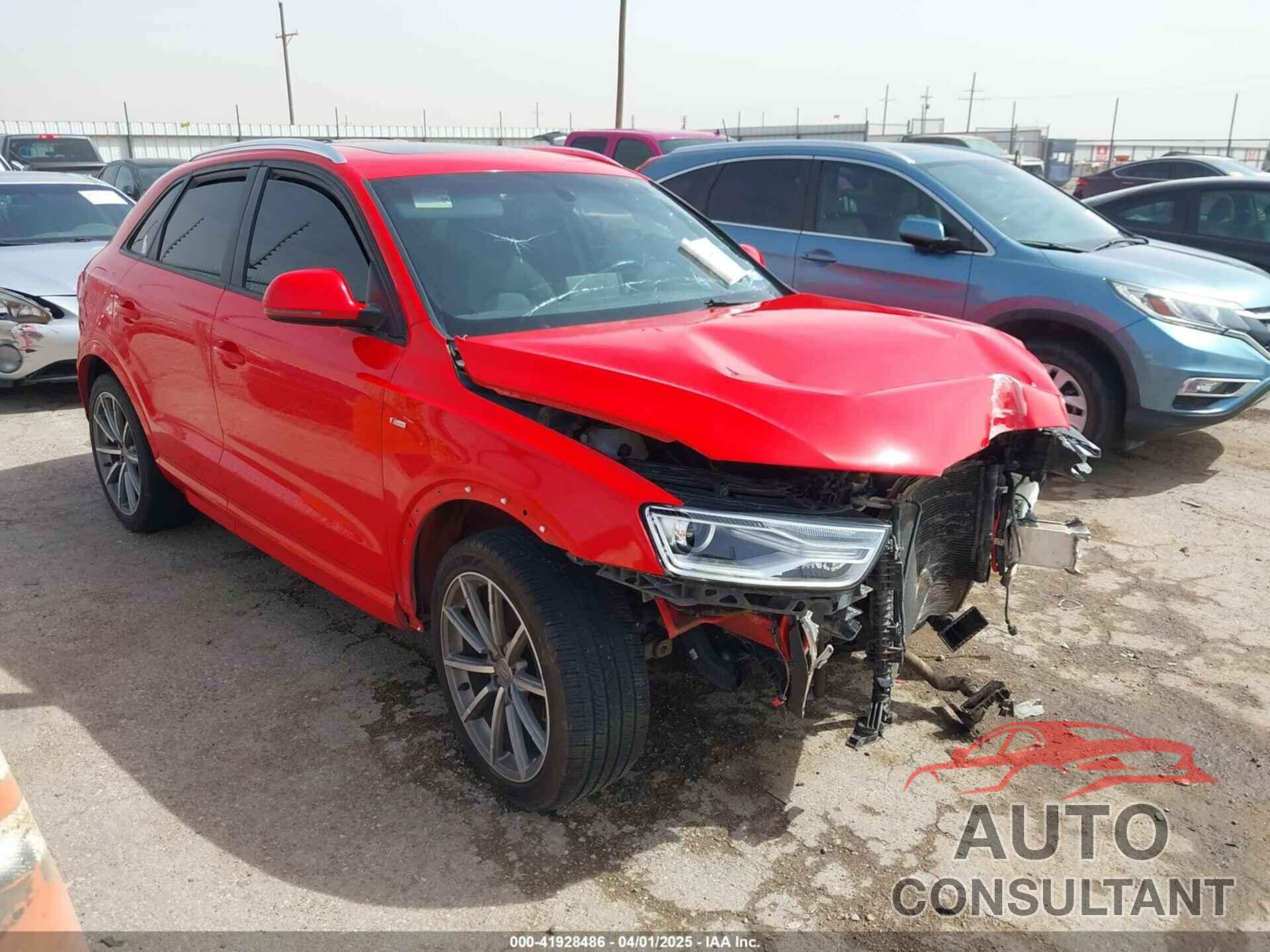 AUDI Q3 2018 - WA1BCCFS8JR032485