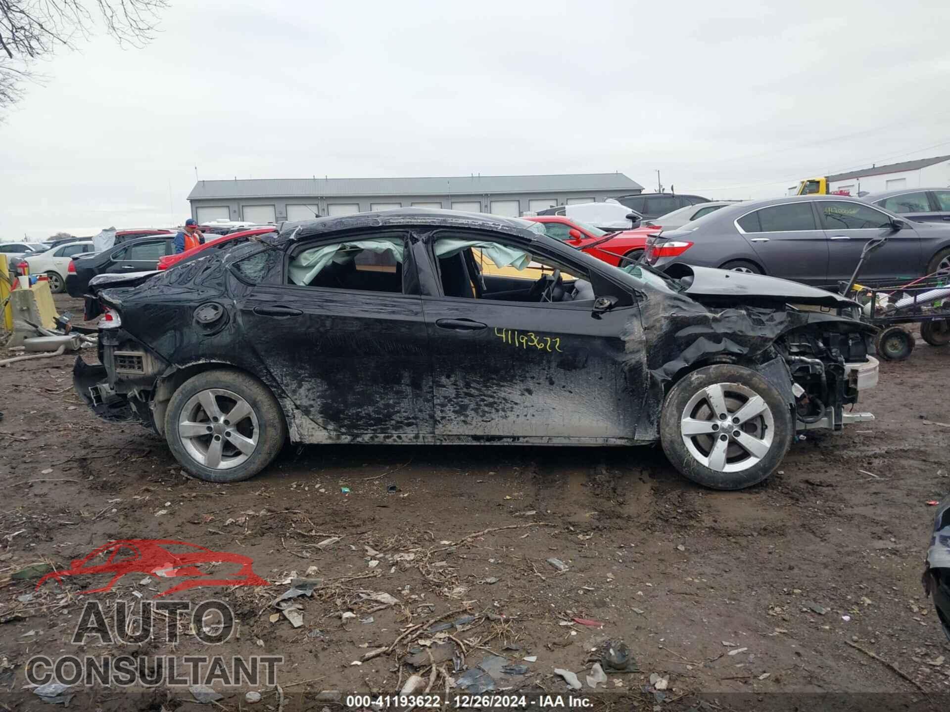 DODGE DART 2015 - 1C3CDFBB8FD309434