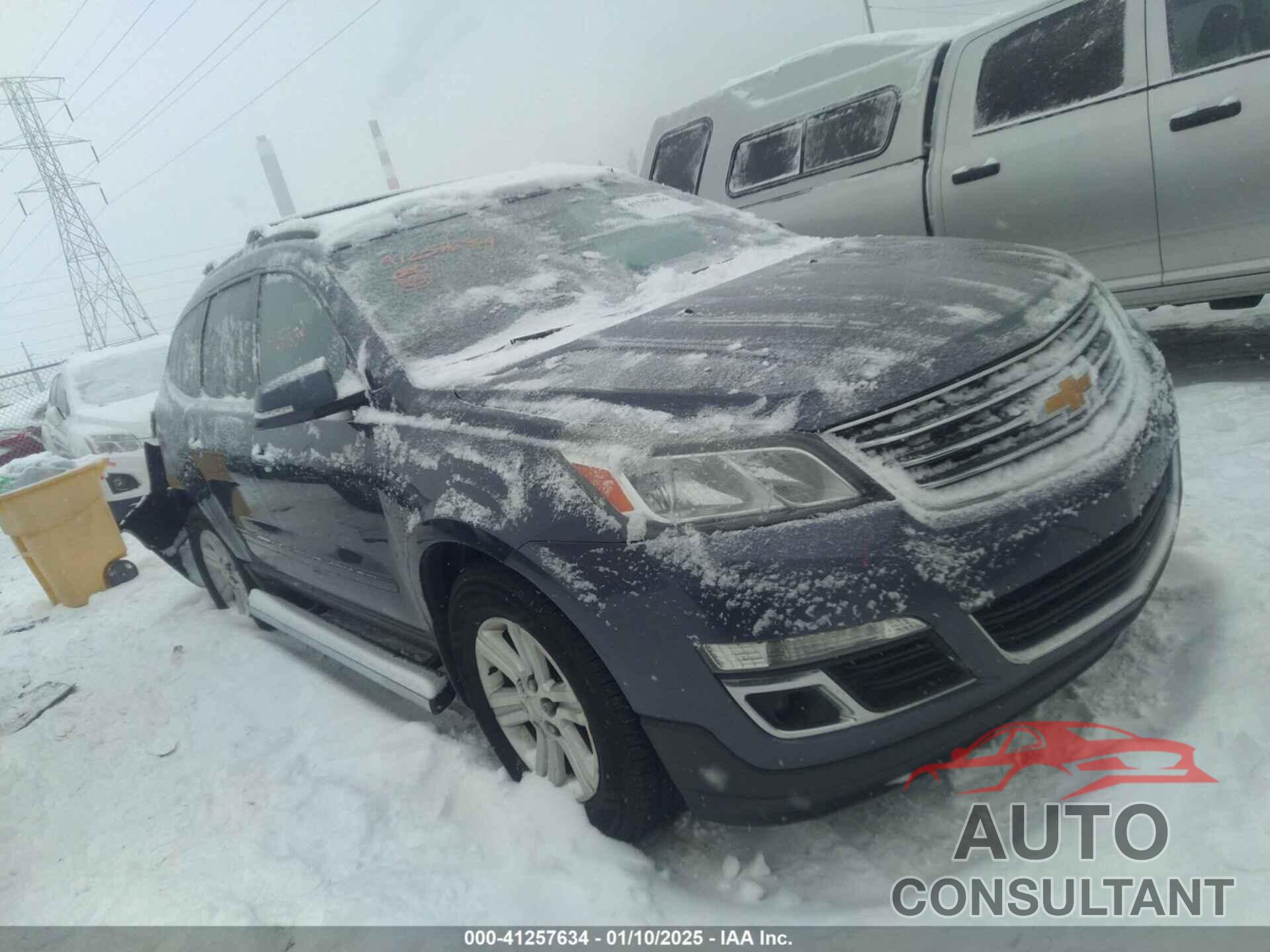 CHEVROLET TRAVERSE 2014 - 1GNKRHKD8EJ208570