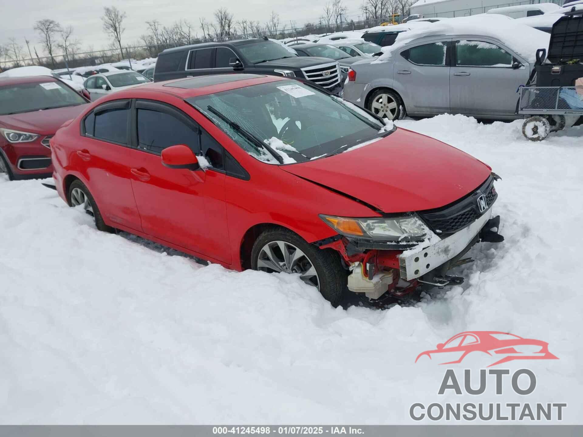 HONDA CIVIC 2012 - 2HGFB6E50CH702543