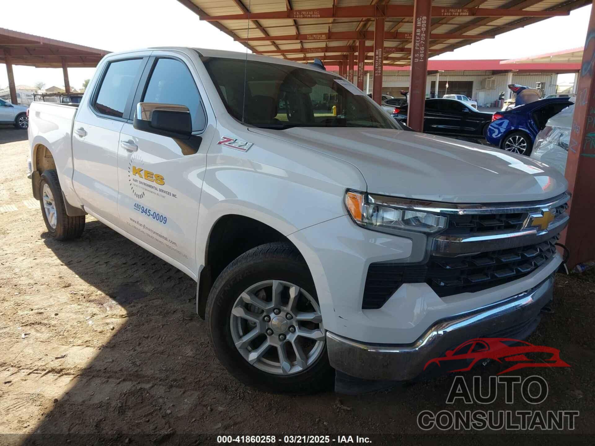 CHEVROLET SILVERADO 1500 2022 - 1GCUDDED2NZ536542