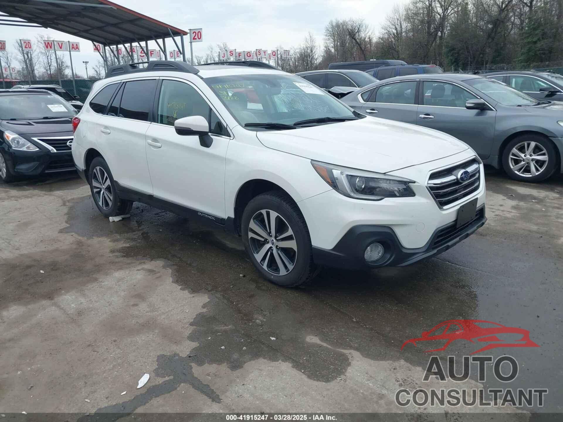 SUBARU OUTBACK 2019 - 4S4BSANC6K3272366