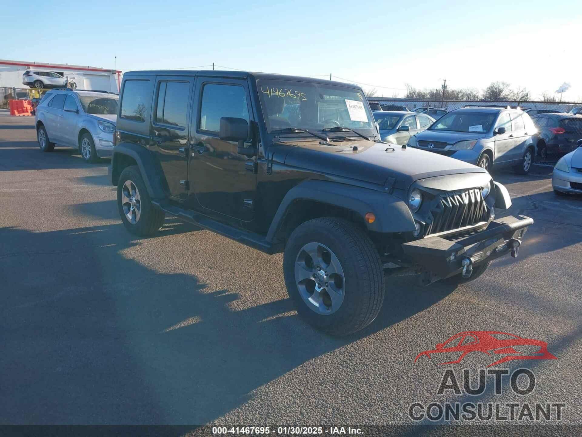 JEEP WRANGLER UNLIMITED 2017 - 1C4BJWDG8HL582505