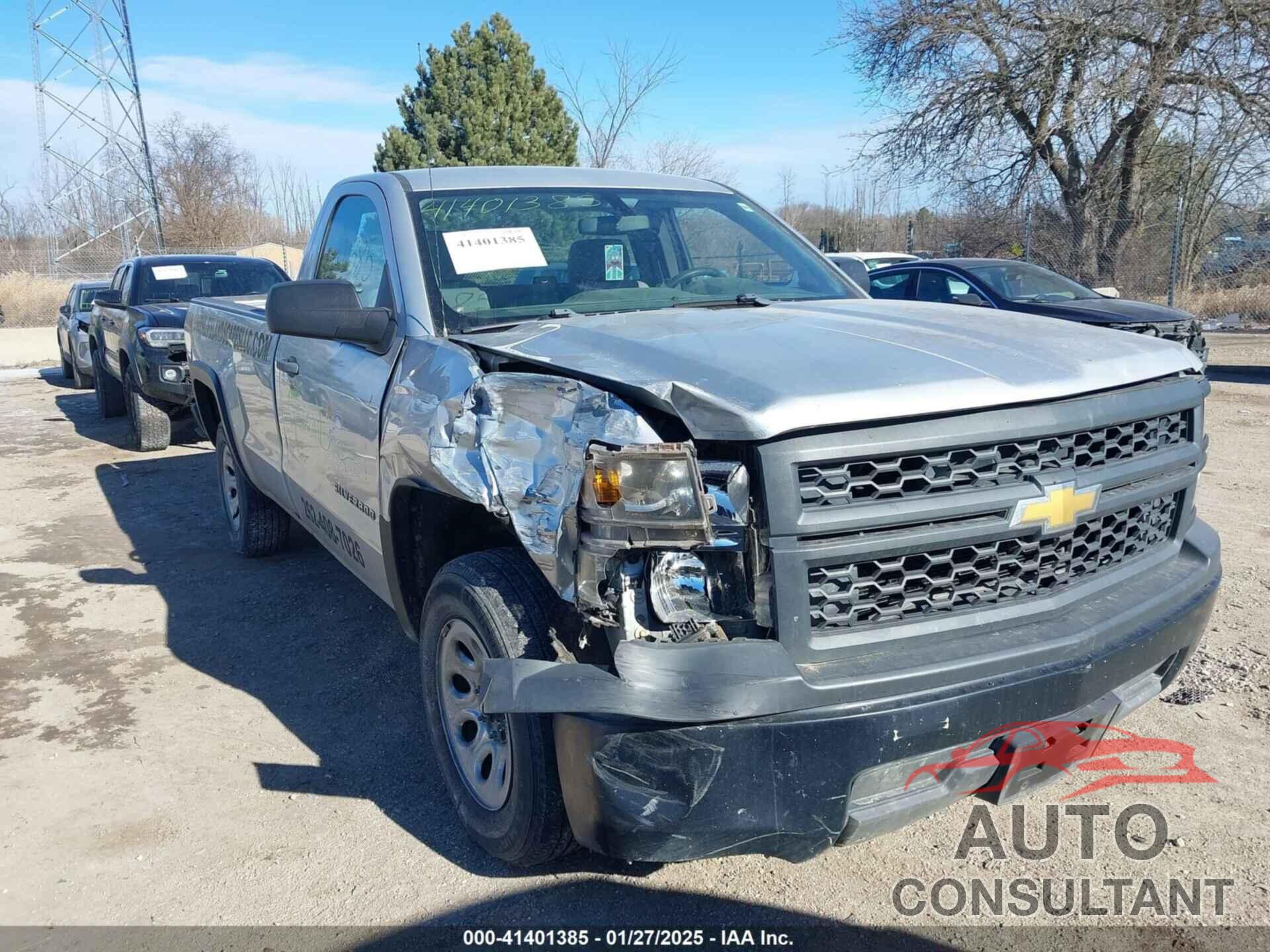 CHEVROLET SILVERADO 1500 2014 - 1GCNCPEH3EZ183532