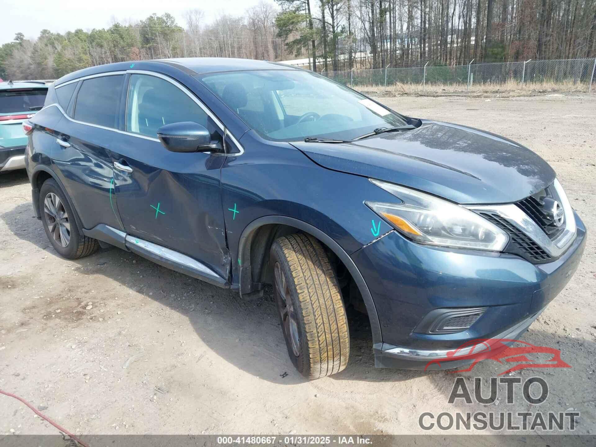 NISSAN MURANO 2018 - 5N1AZ2MH8JN150427