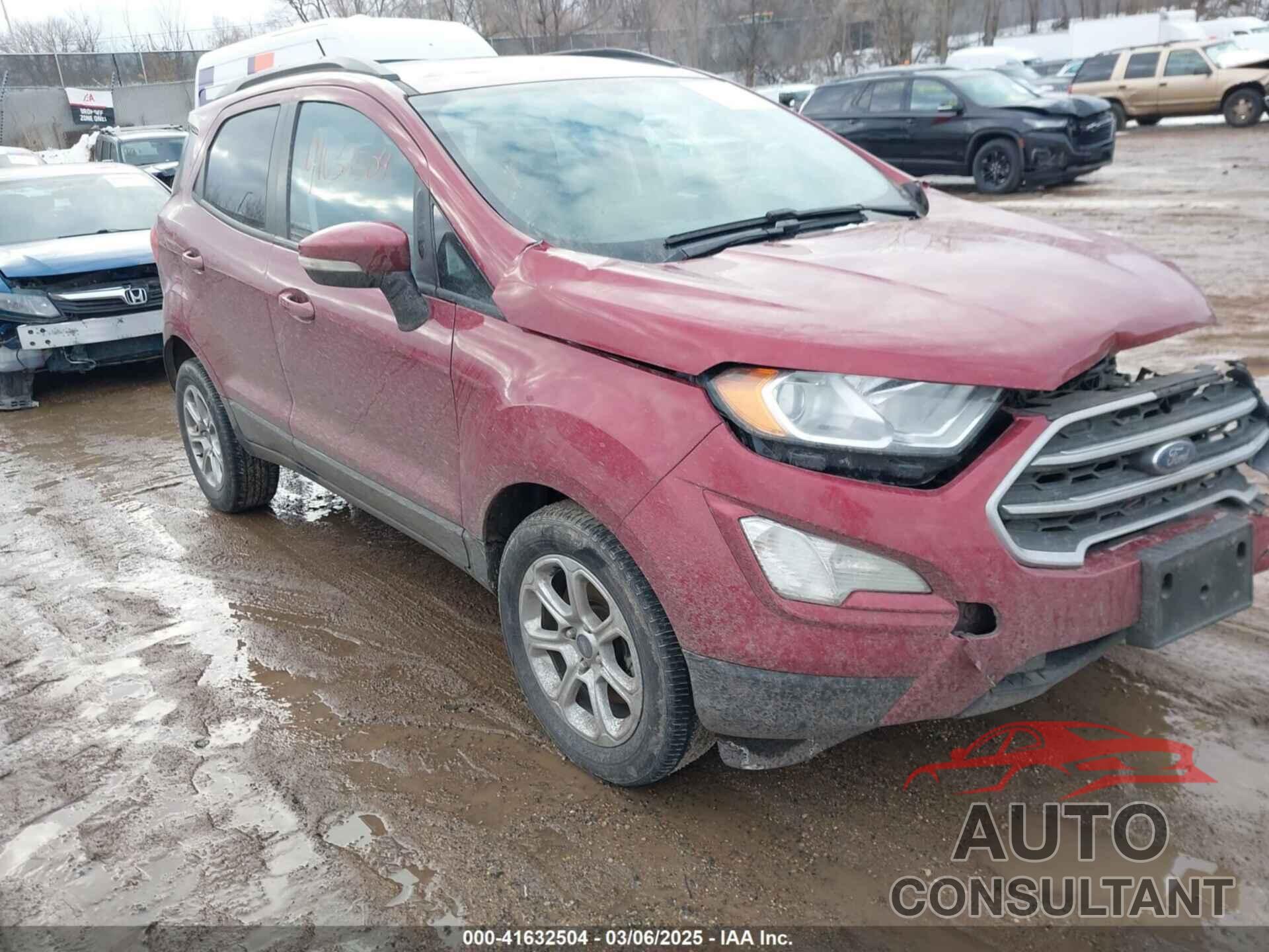 FORD ECOSPORT 2021 - MAJ3S2GE5MC446322