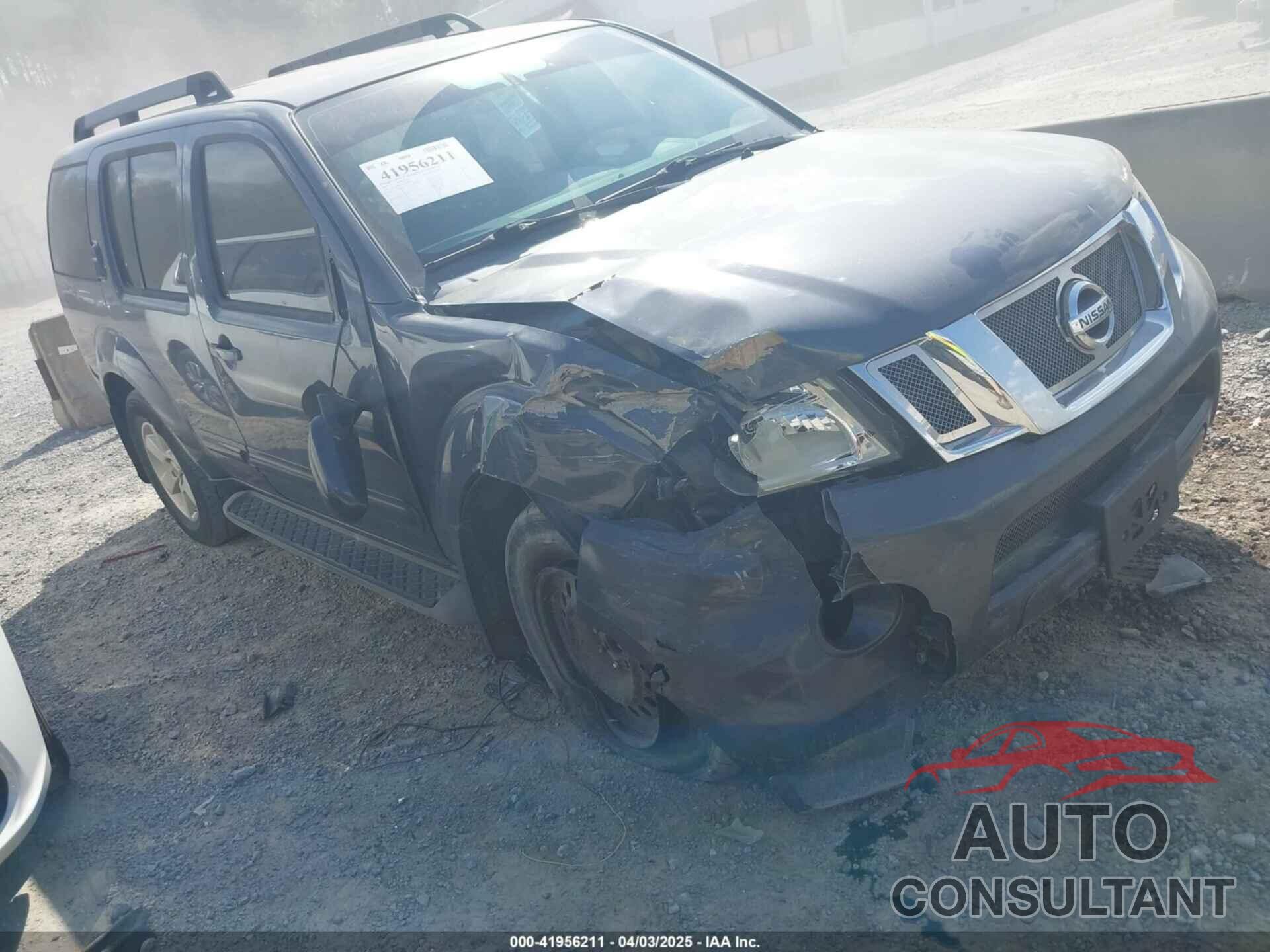 NISSAN PATHFINDER 2012 - 5N1AR1NN4CC602449