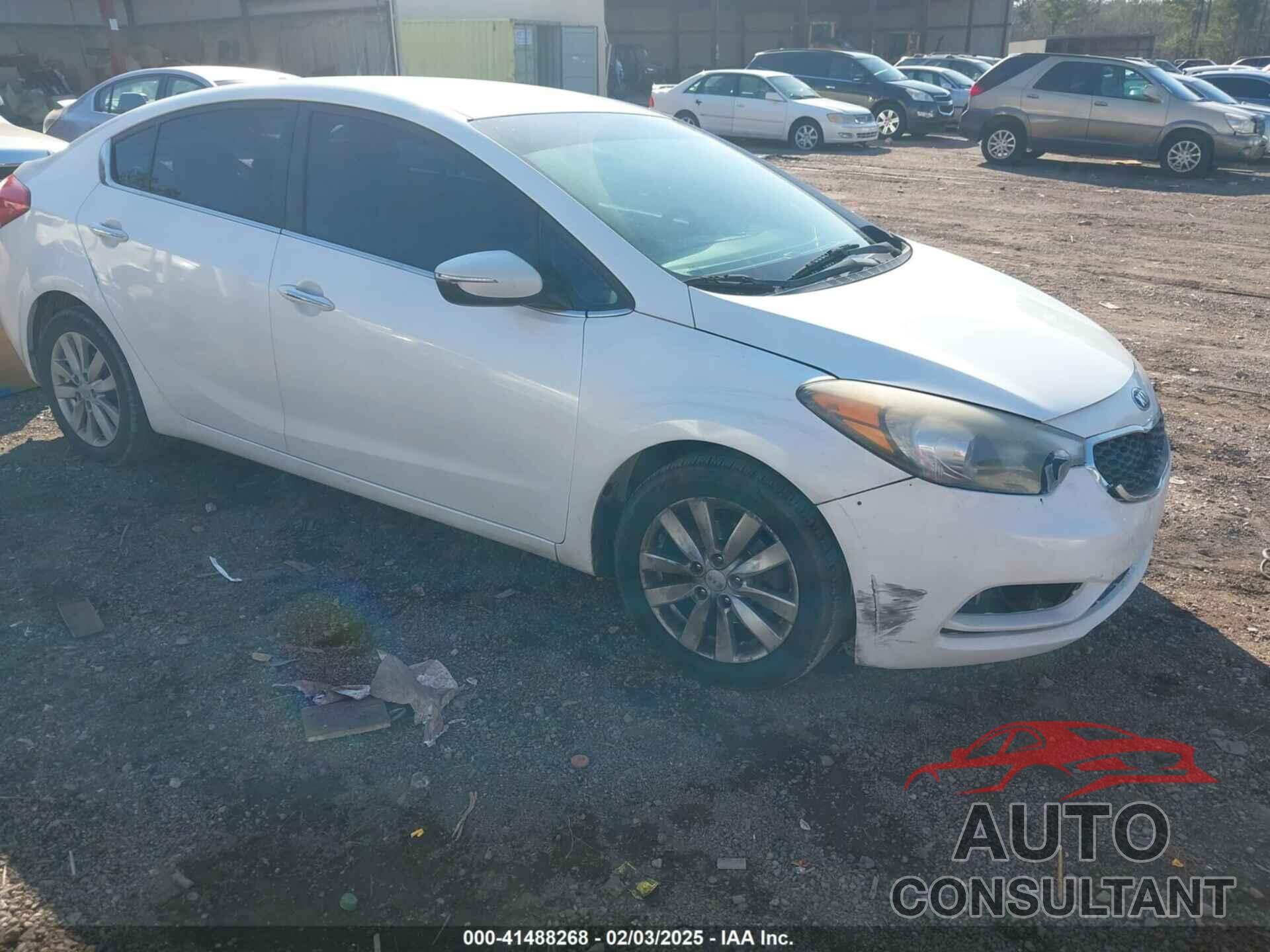 KIA FORTE 2014 - KNAFX4A87E5176343