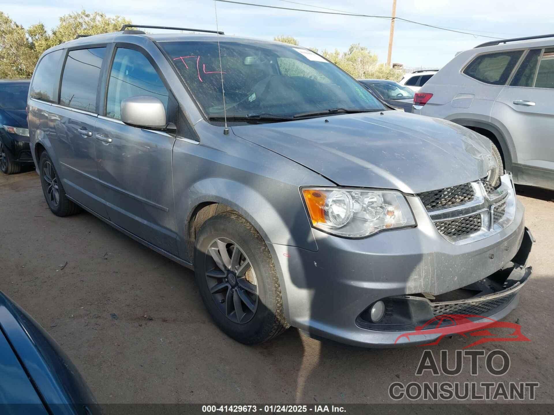 DODGE GRAND CARAVAN 2017 - 2C4RDGCG1HR847950