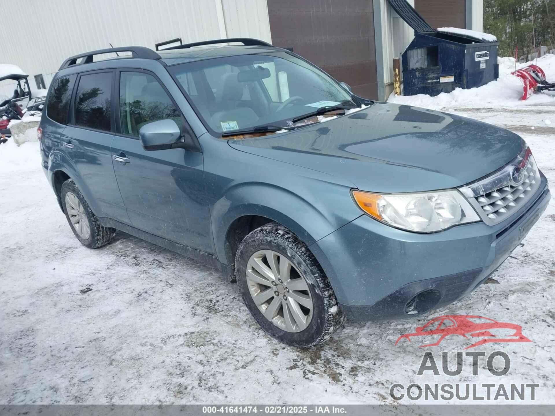 SUBARU FORESTER 2012 - JF2SHADC7CH410135