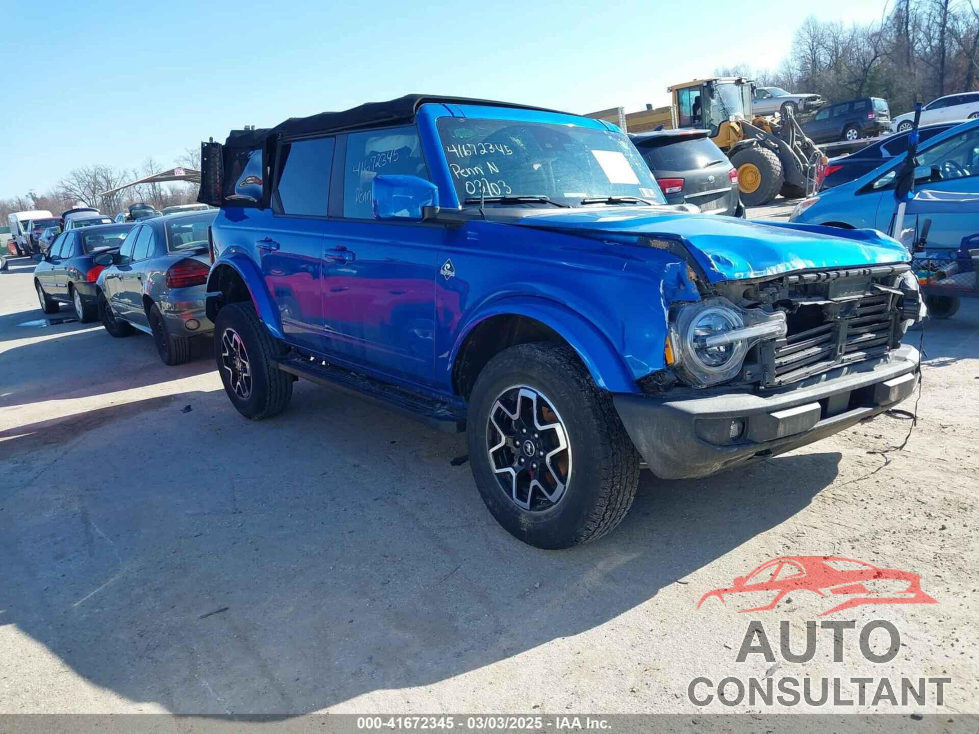 FORD BRONCO 2022 - 1FMDE5BHXNLB00725