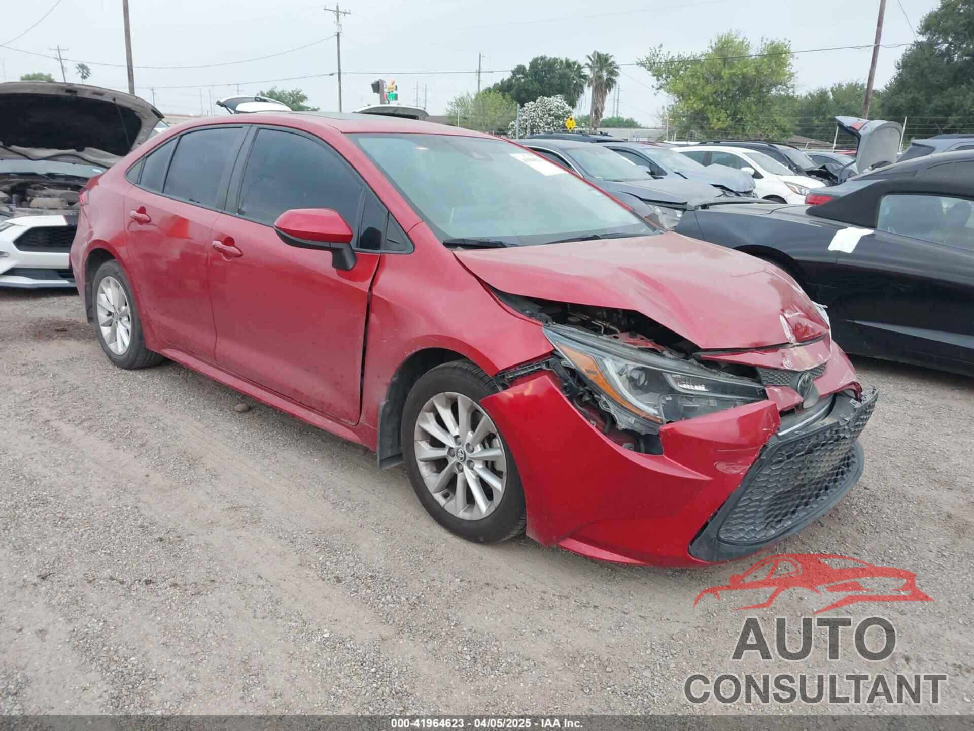 TOYOTA COROLLA 2020 - 5YFHPRAE0LP019669