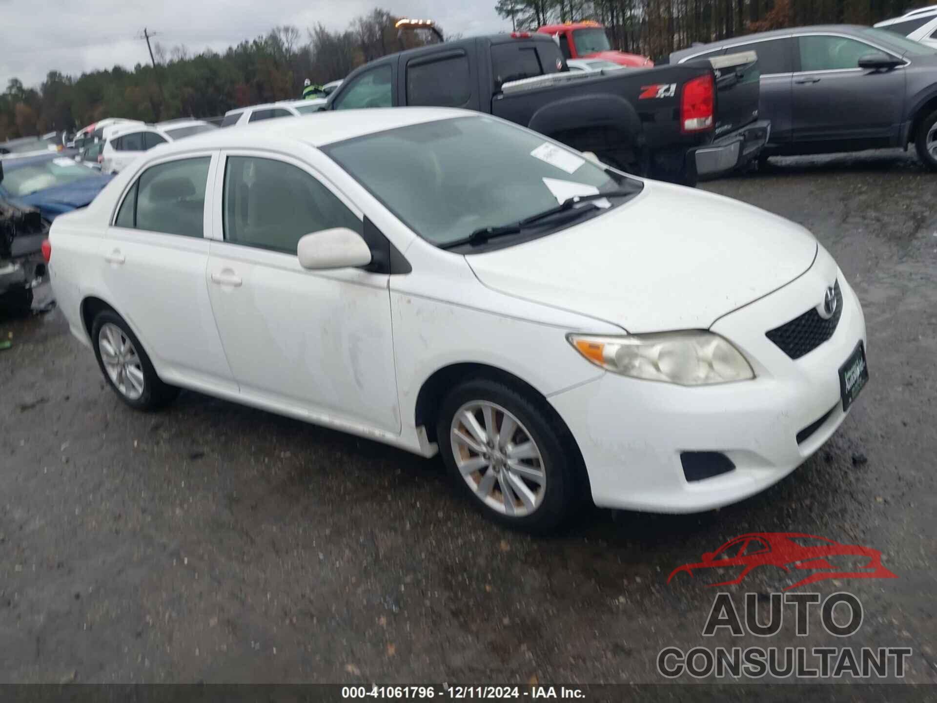 TOYOTA COROLLA 2009 - JTDBL40EX99033406