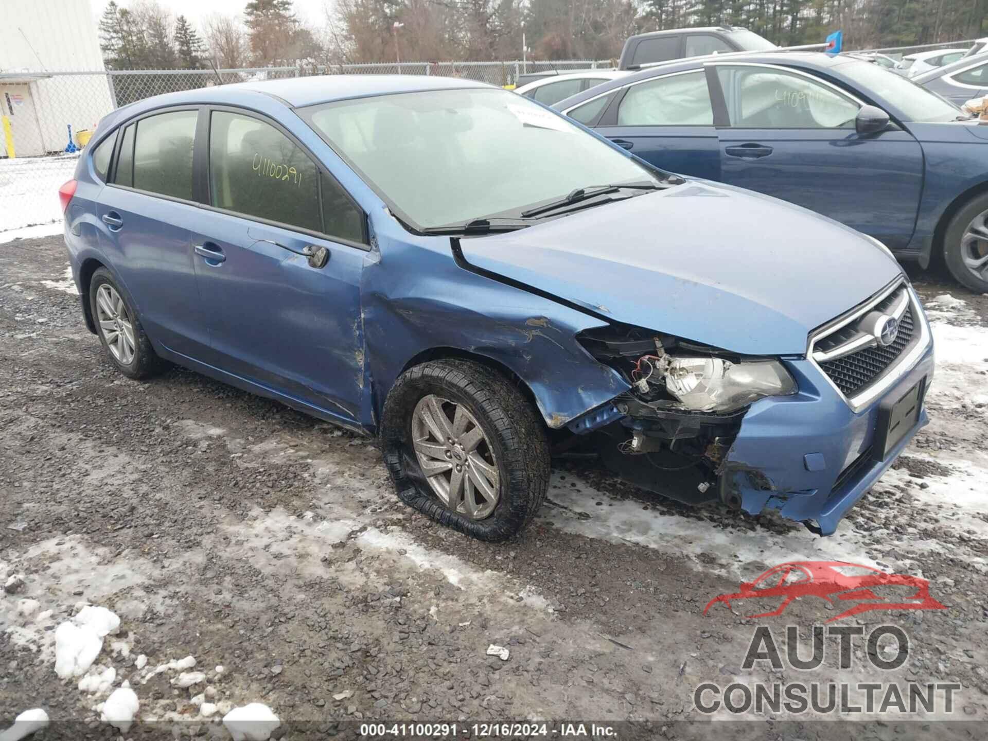 SUBARU IMPREZA 2016 - JF1GPAB68G8245681