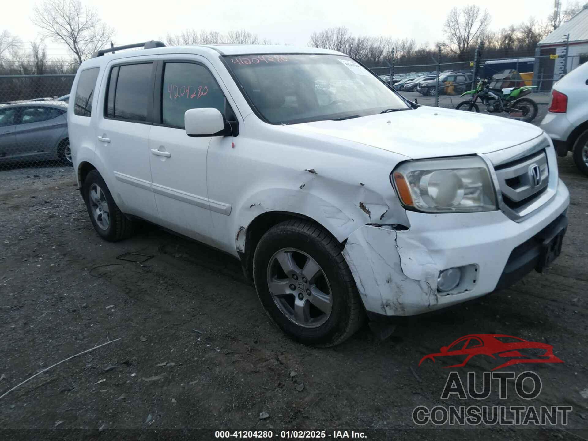 HONDA PILOT 2009 - 5FNYF48559B034569