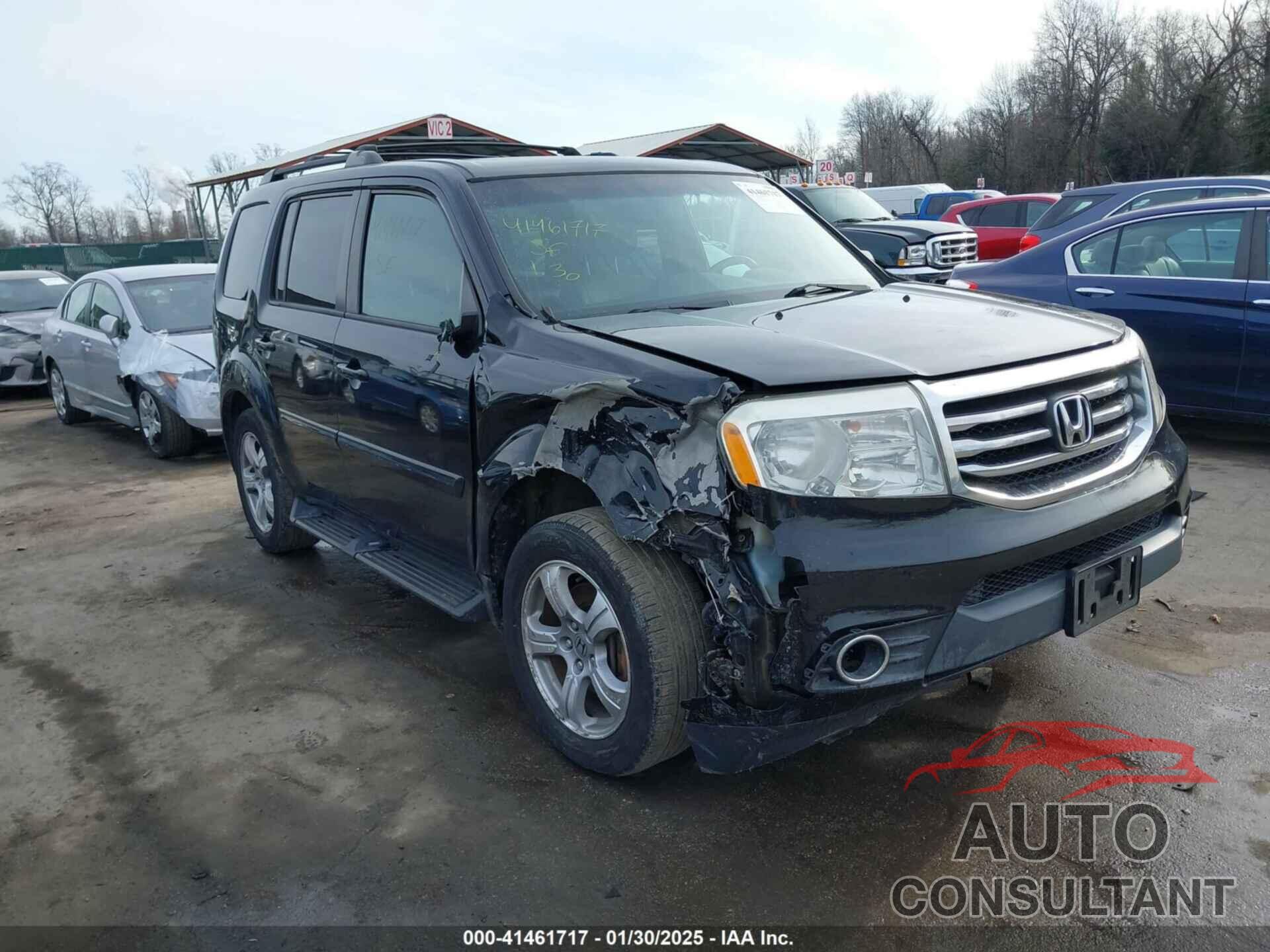 HONDA PILOT 2012 - 5FNYF4H50CB074663