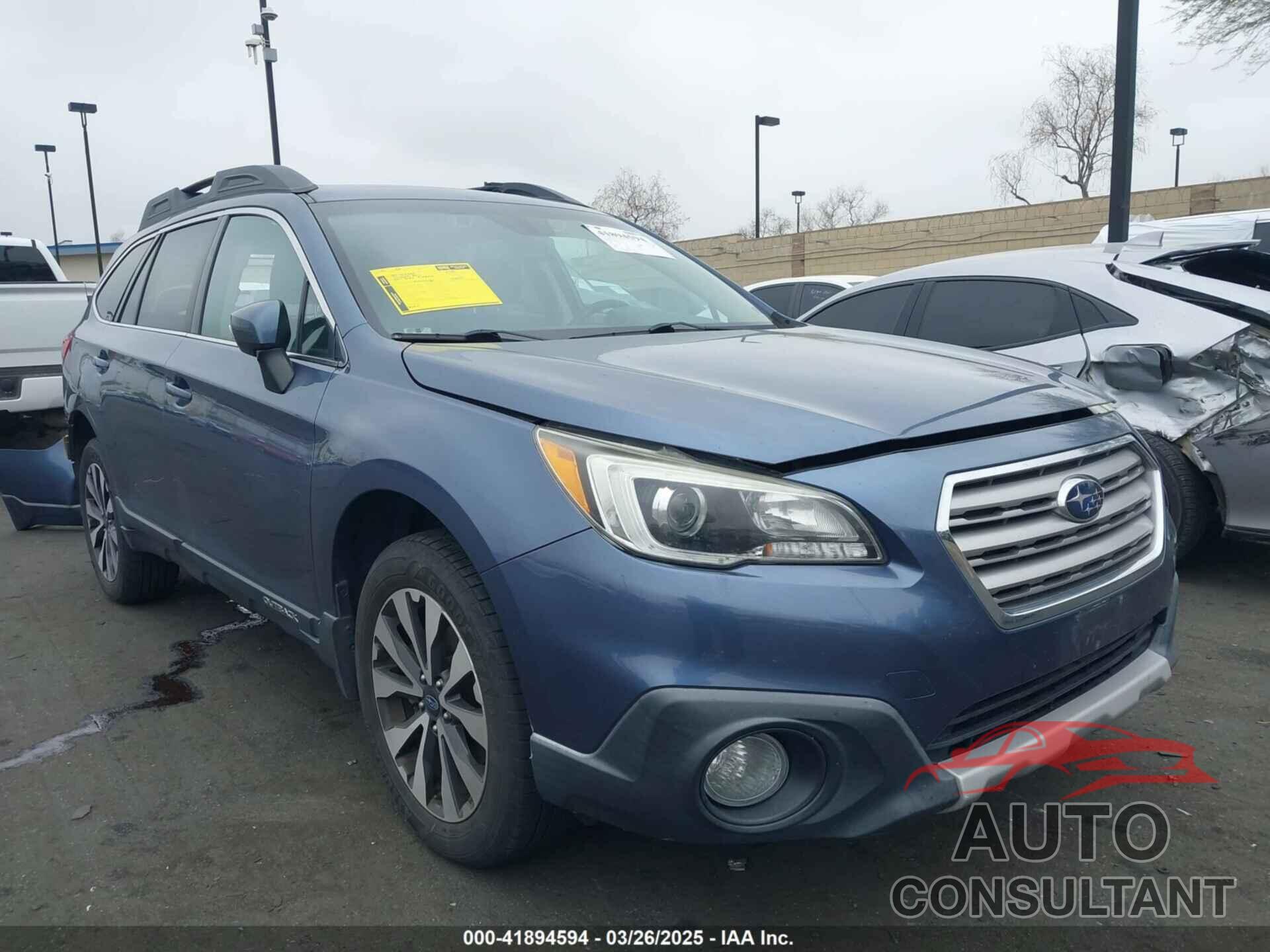 SUBARU OUTBACK 2017 - 4S4BSANC8H3217698