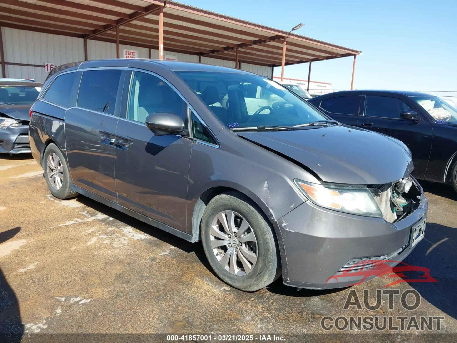 HONDA ODYSSEY 2016 - 5FNRL5H3XGB082048