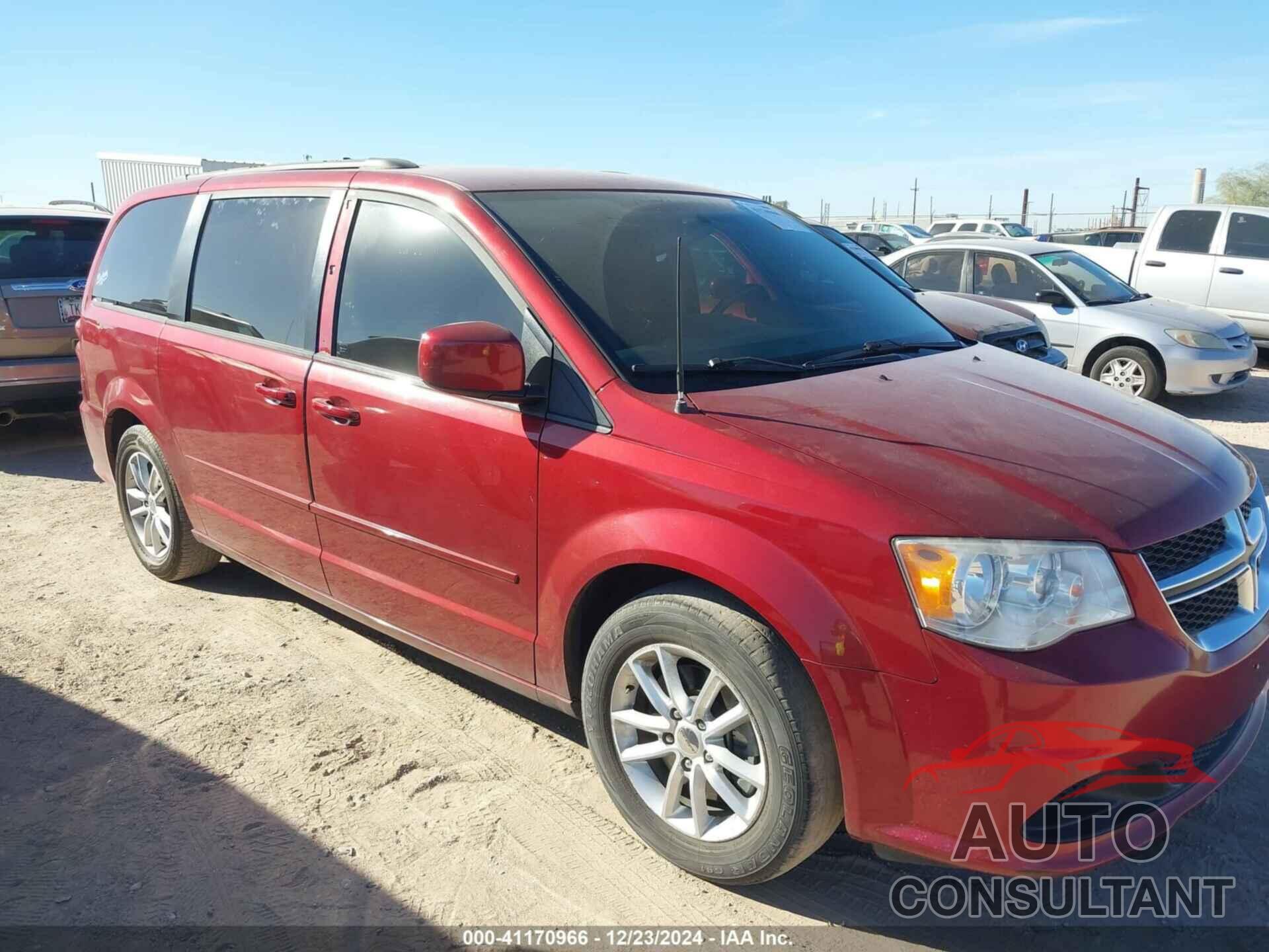 DODGE GRAND CARAVAN 2016 - 2C4RDGCG4GR160993