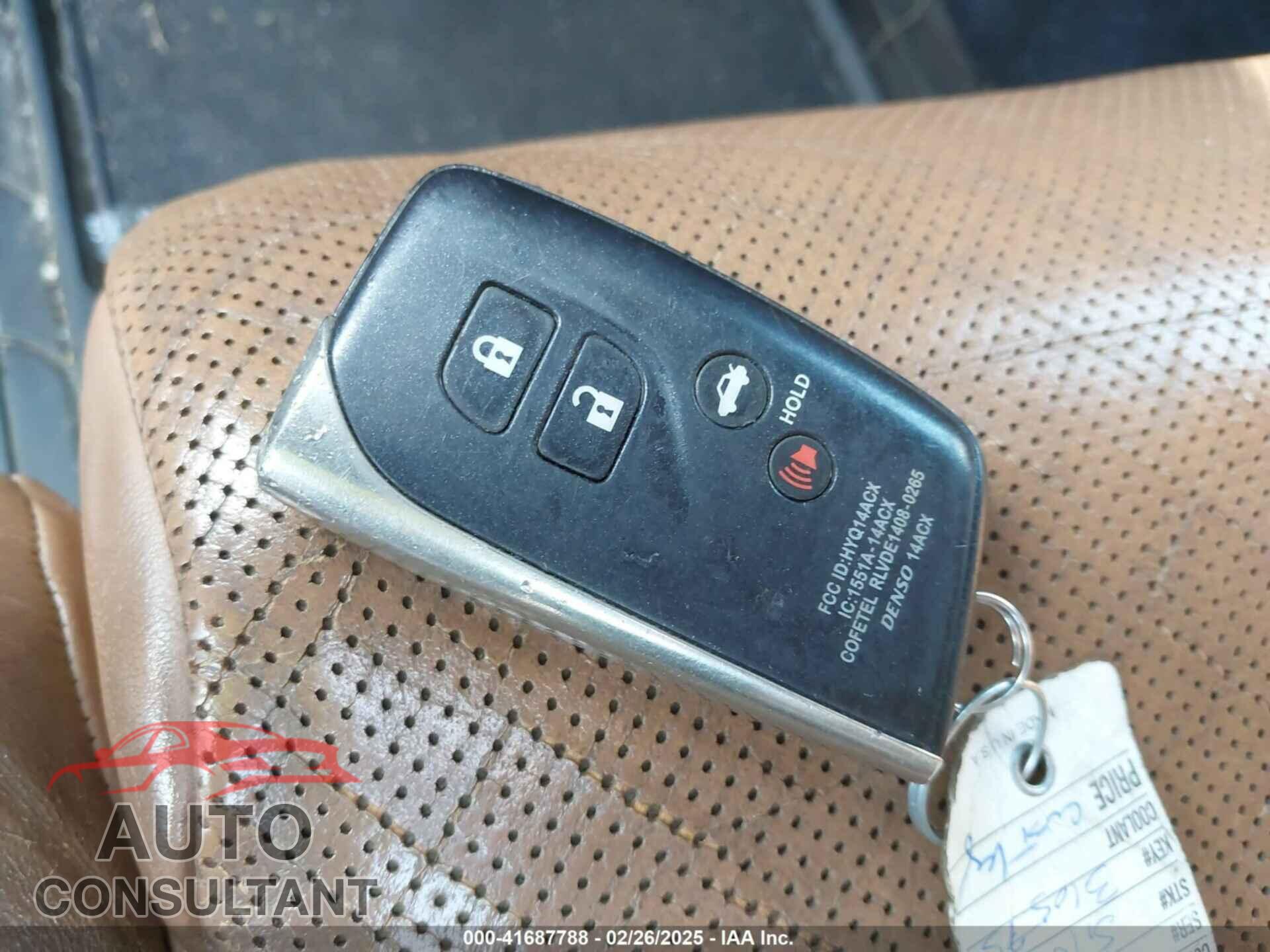 LEXUS LS 460 2013 - JTHBL5EF4D5113824