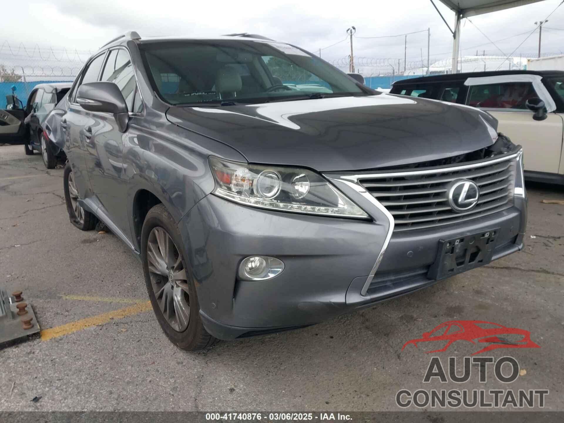 LEXUS RX 350 2014 - JTJZK1BA6E2011073