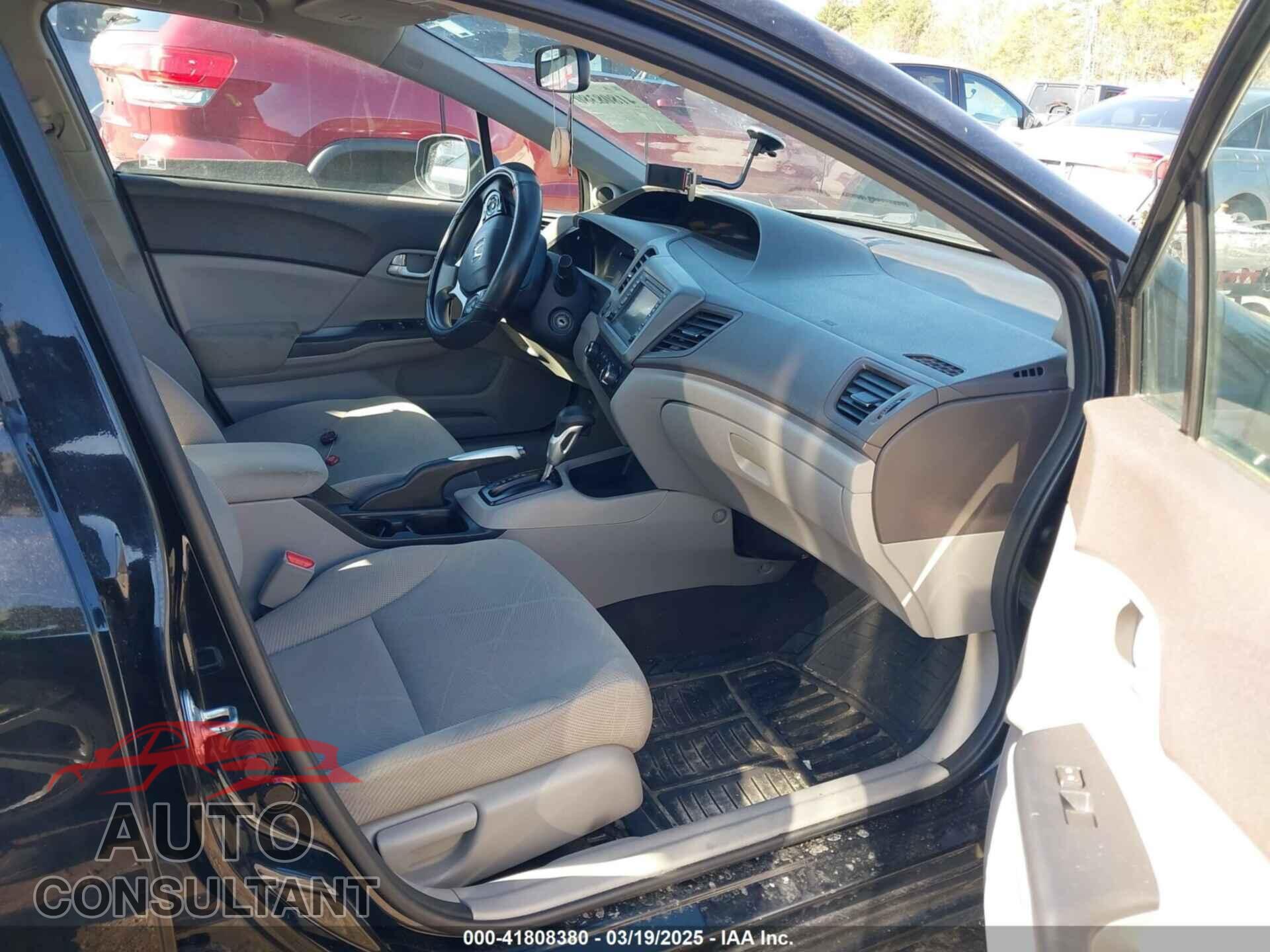 HONDA CIVIC 2012 - 2HGFB2F80CH309210