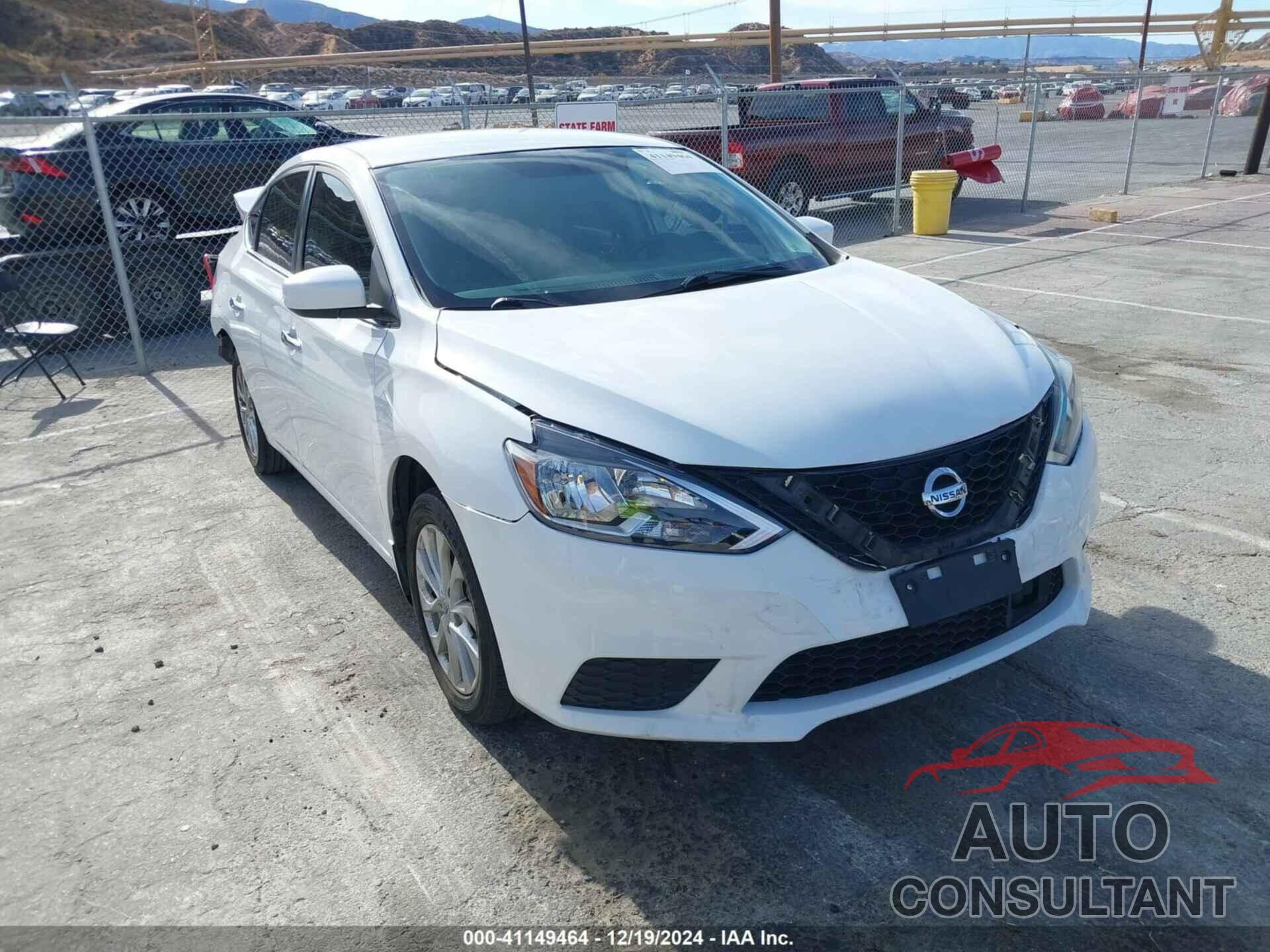 NISSAN SENTRA 2019 - 3N1AB7AP2KY209741