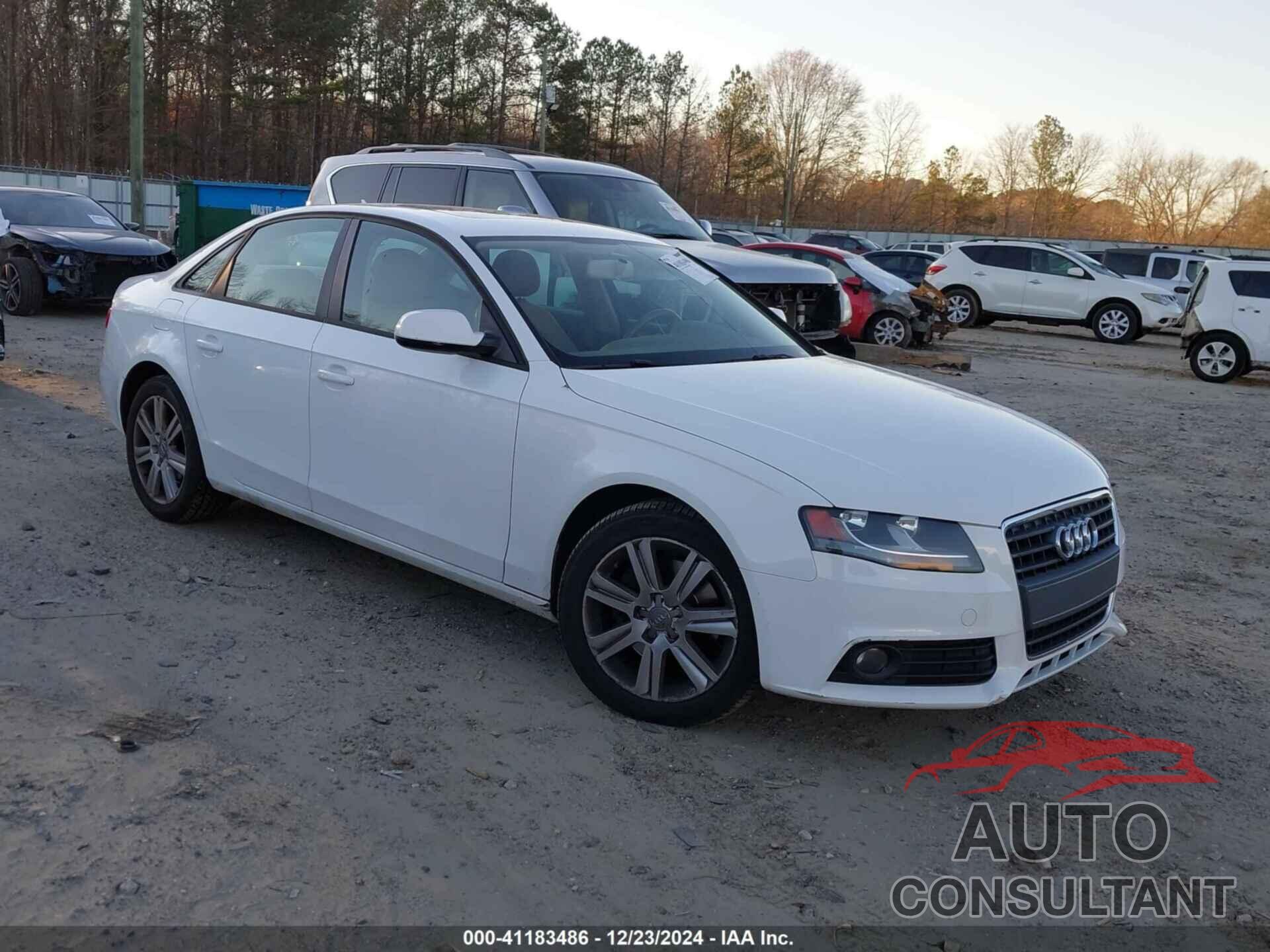 AUDI A4 2010 - WAUAFAFLXAN037794