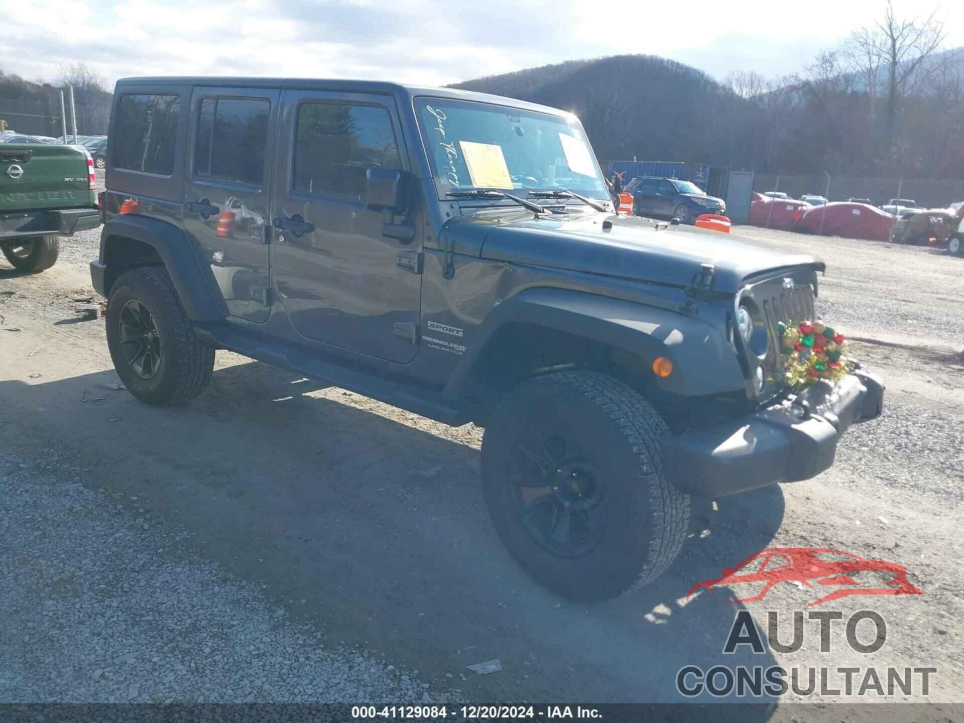 JEEP WRANGLER JK UNLIMITED 2018 - 1C4BJWDG5JL812247