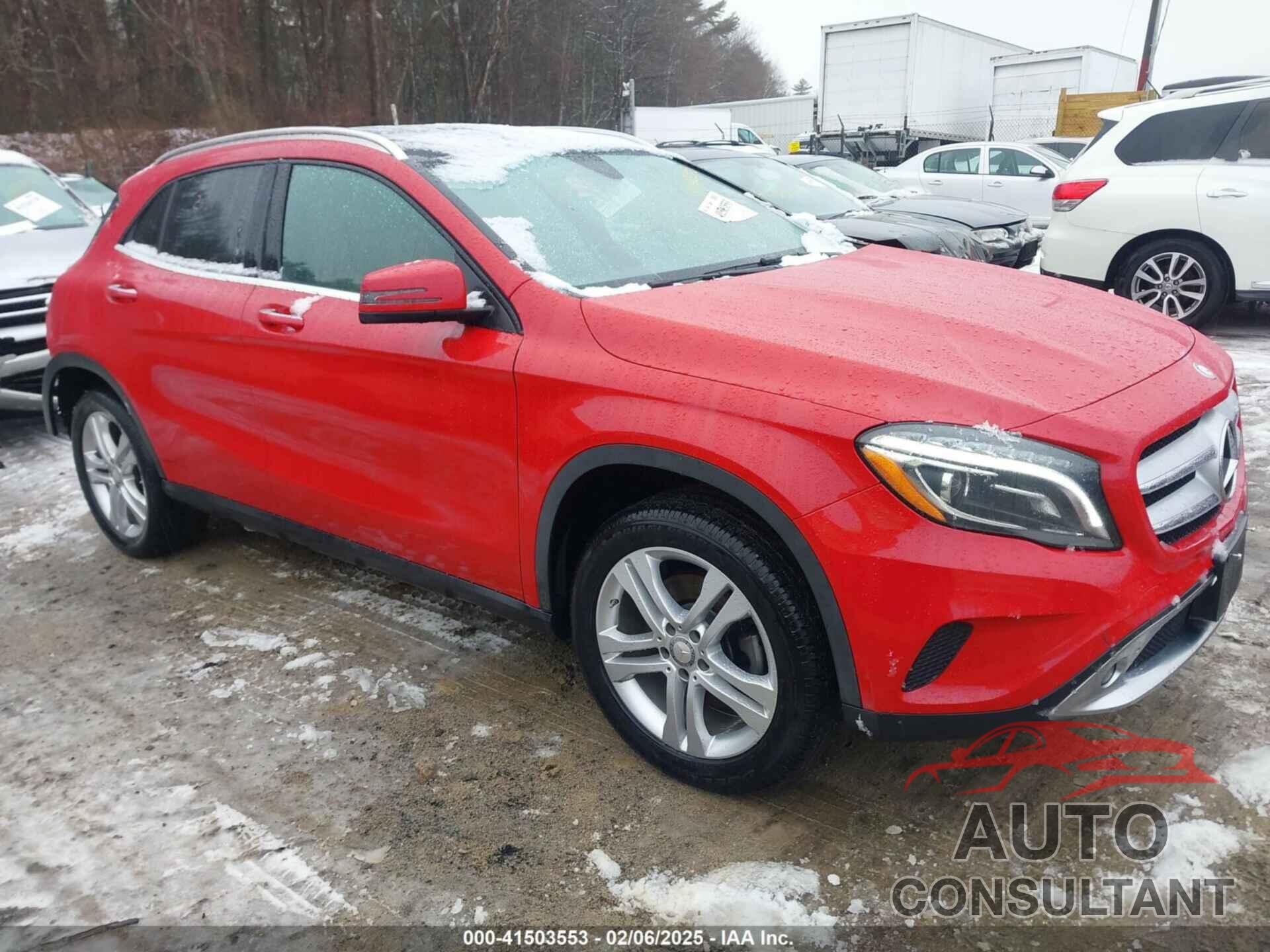 MERCEDES-BENZ GLA 250 2017 - WDCTG4GB1HJ300914