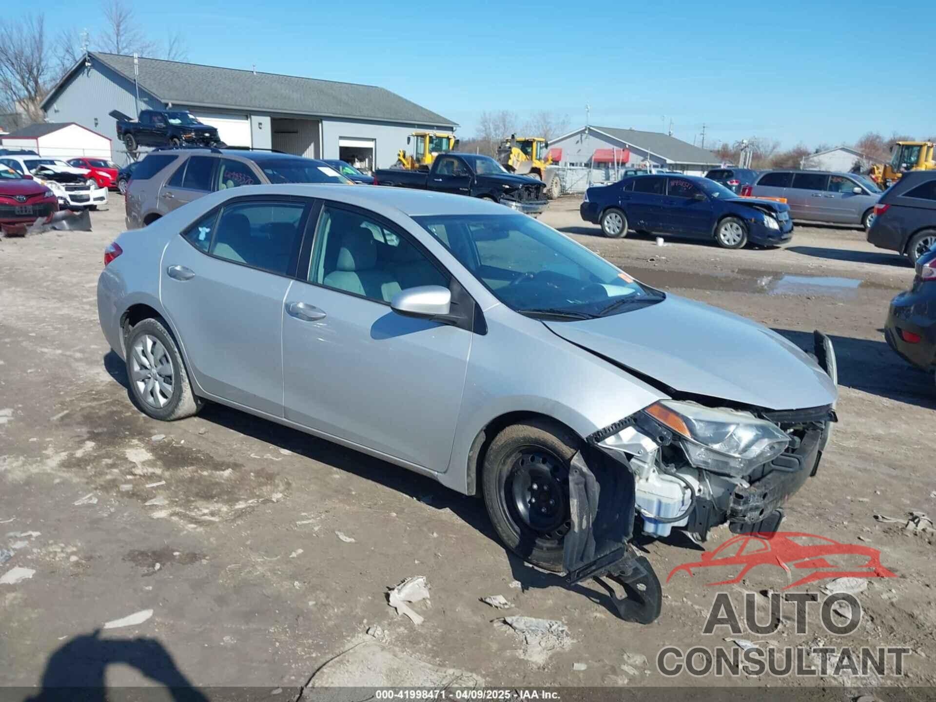 TOYOTA COROLLA 2015 - 2T1BURHE0FC233733